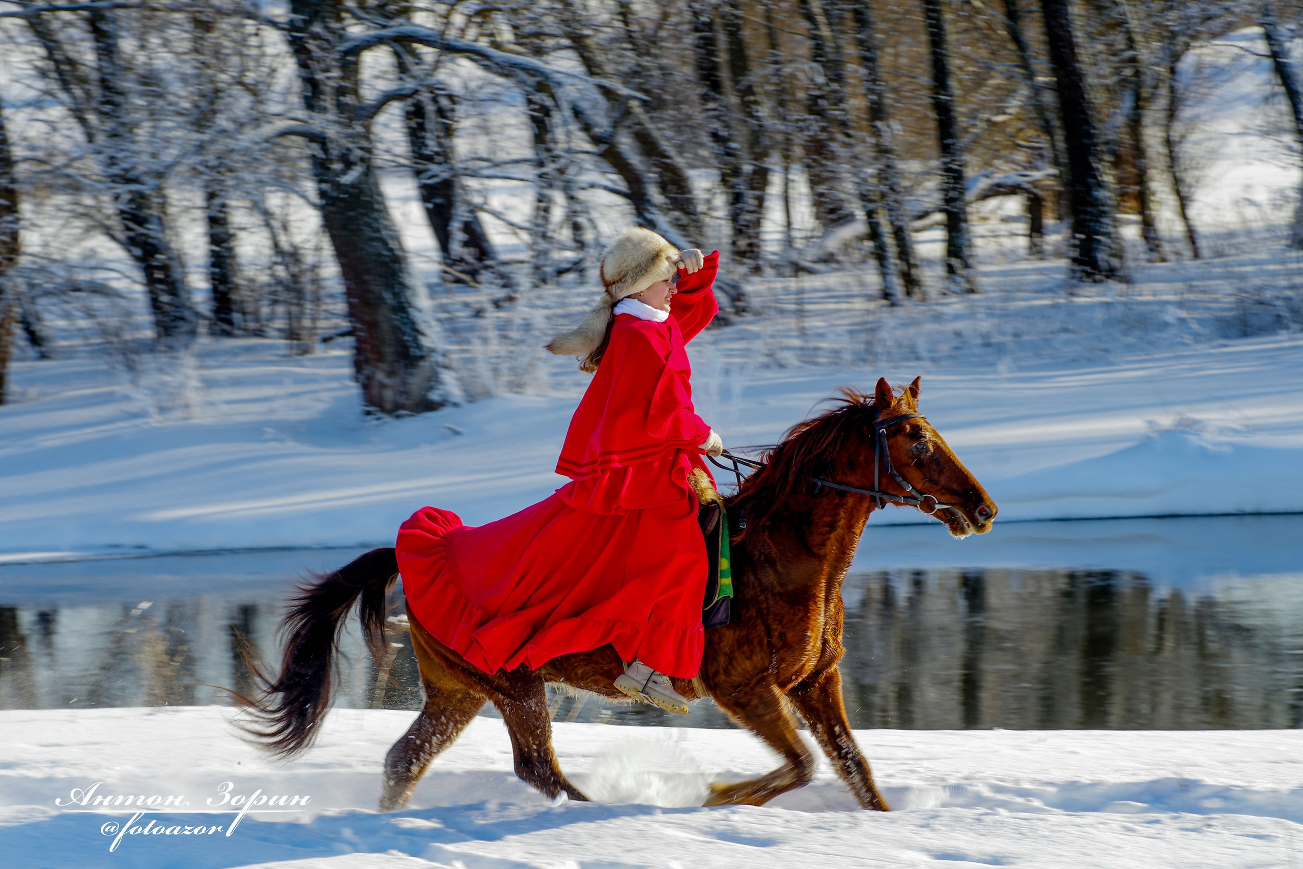Конная охота. Семейный и детский фотограф Антон Зорин