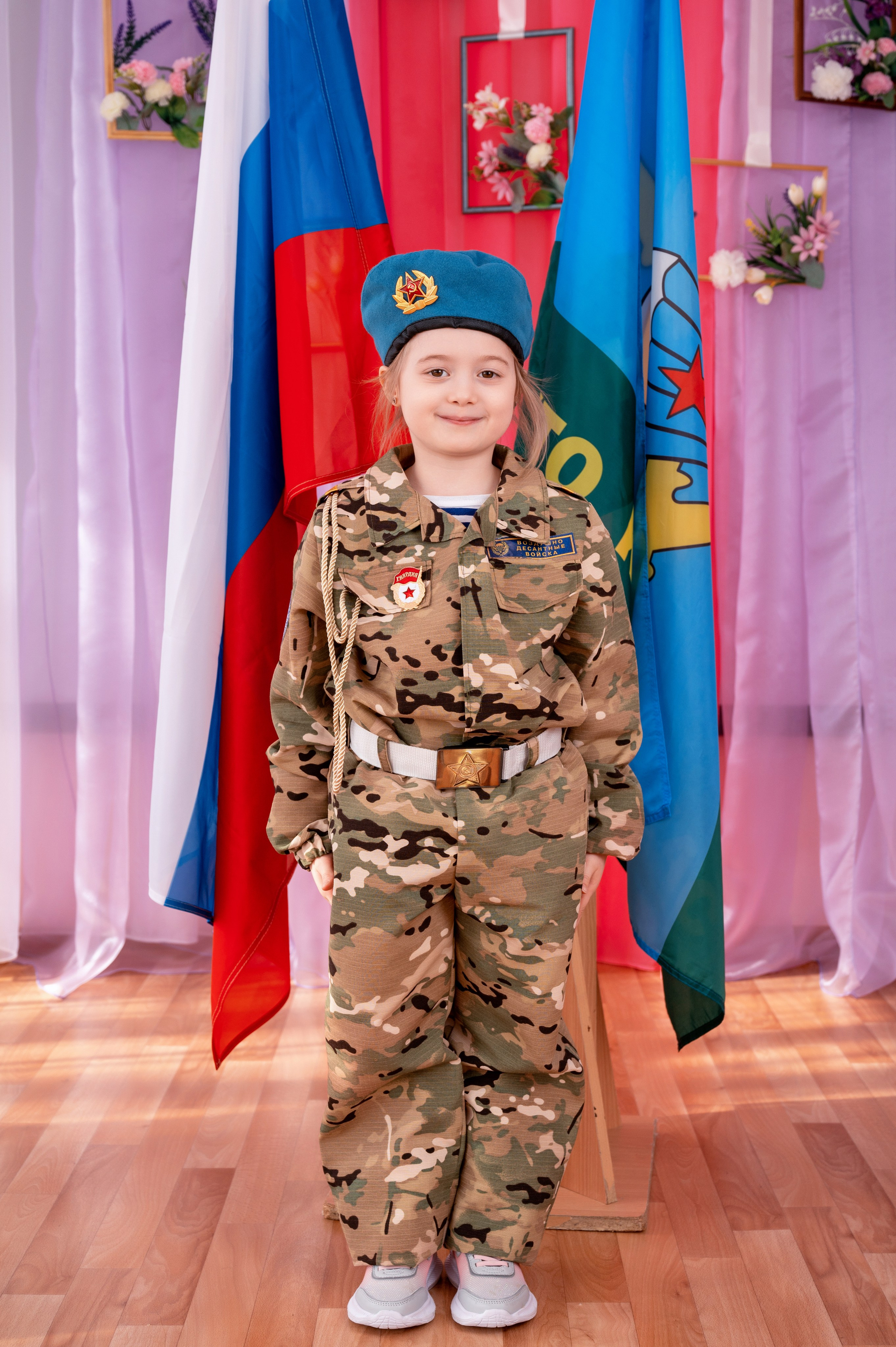 Детский сад «Радость», кадетская группа. Детский фотограф. «Ожившие» фото, г. Нижневартовск