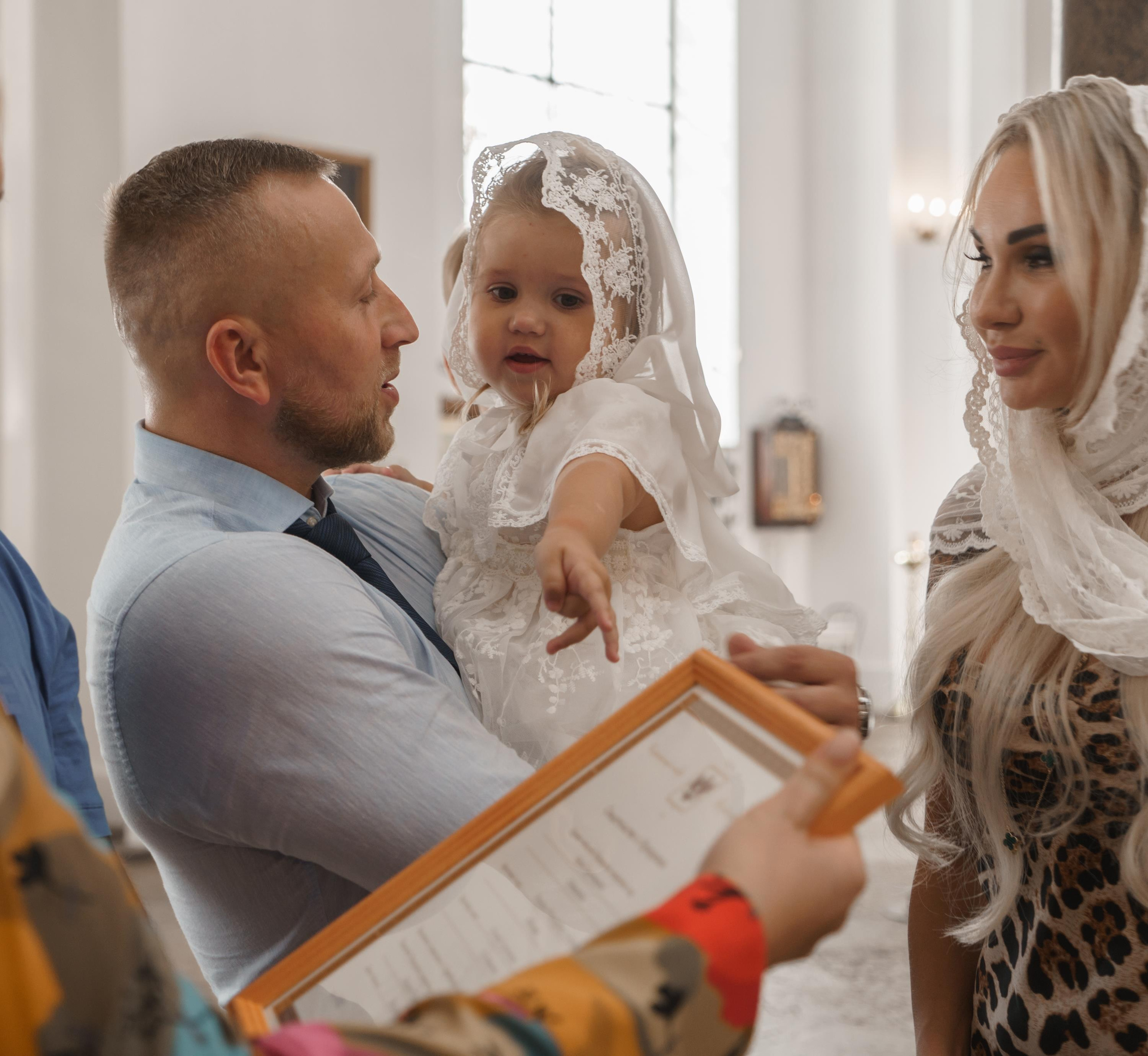 Софийский собор в г. Пушкин, крещение Евы. Контент- фотограф, рилсмейкер в Санкт- Петербурге Елена Грие