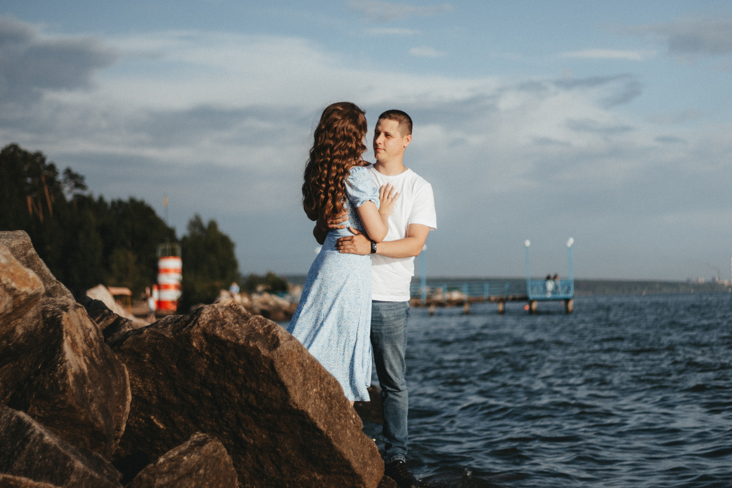 Юля и Дима | Фотосессия лавстори на море. Свадебный и портретный фотограф в Новосибирске Любовь Исакова