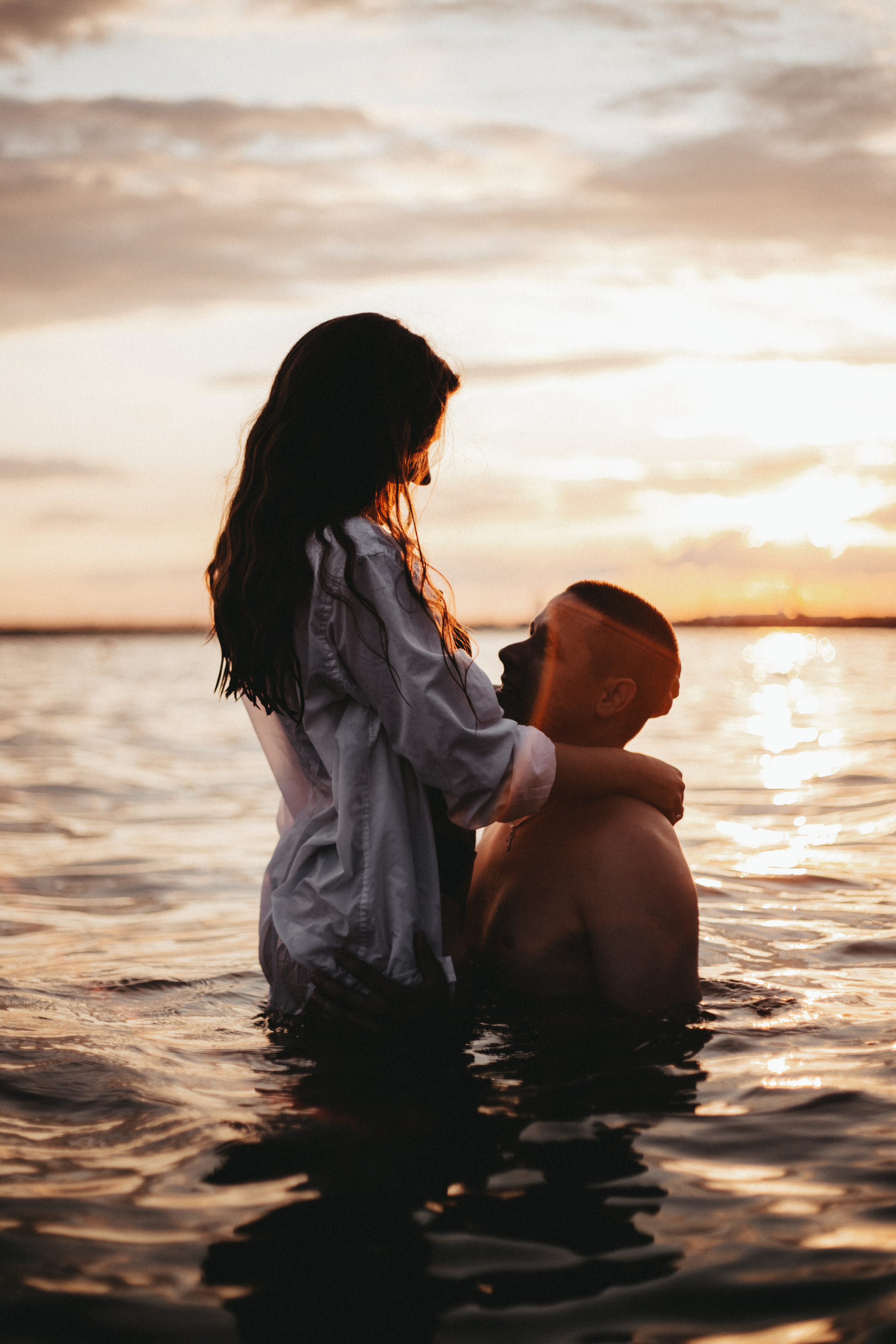 Юля и Дима | Фотосессия лавстори на море. Свадебный и портретный фотограф в Новосибирске Любовь Исакова