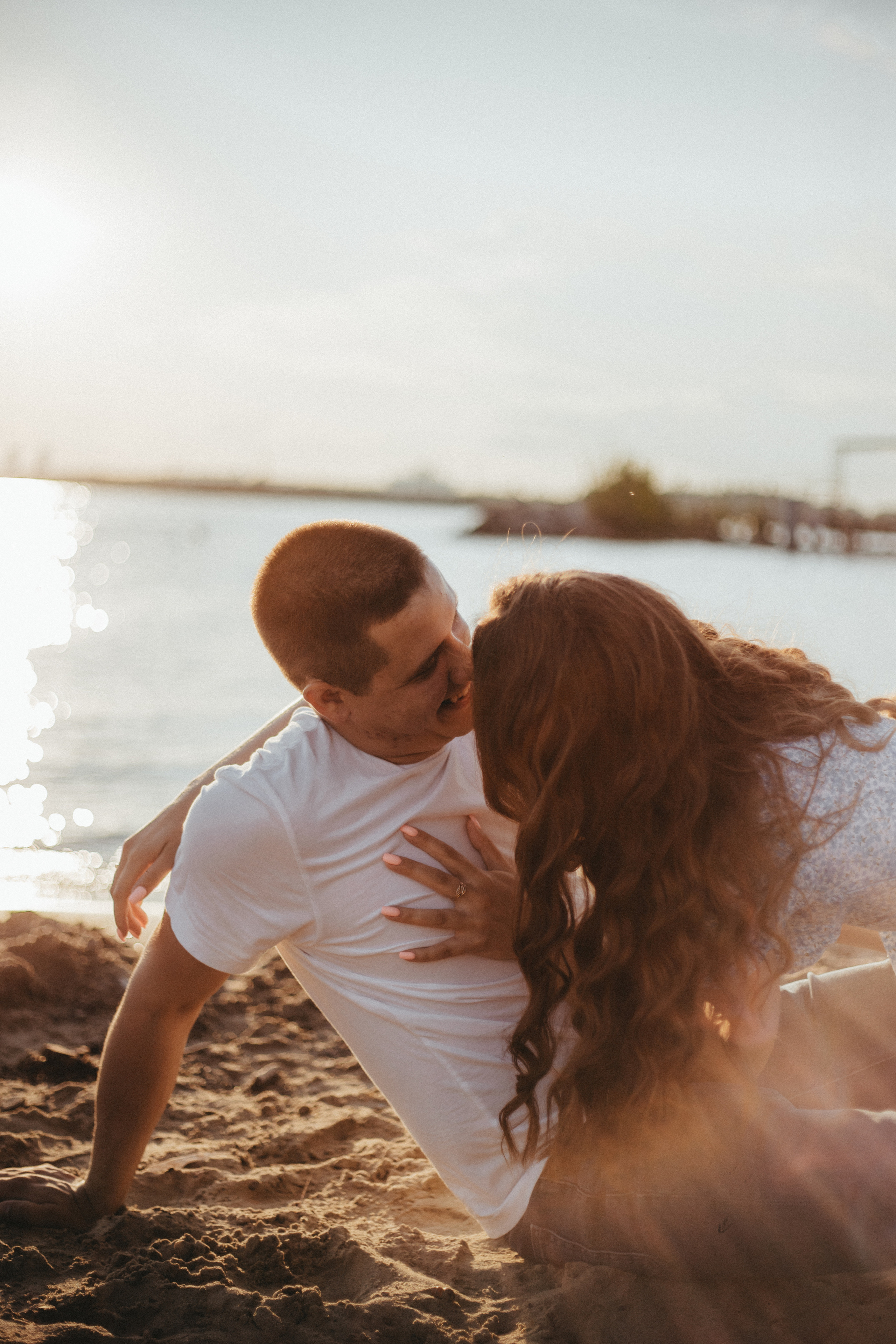 Юля и Дима | Фотосессия лавстори на море. Свадебный и портретный фотограф в Новосибирске Любовь Исакова