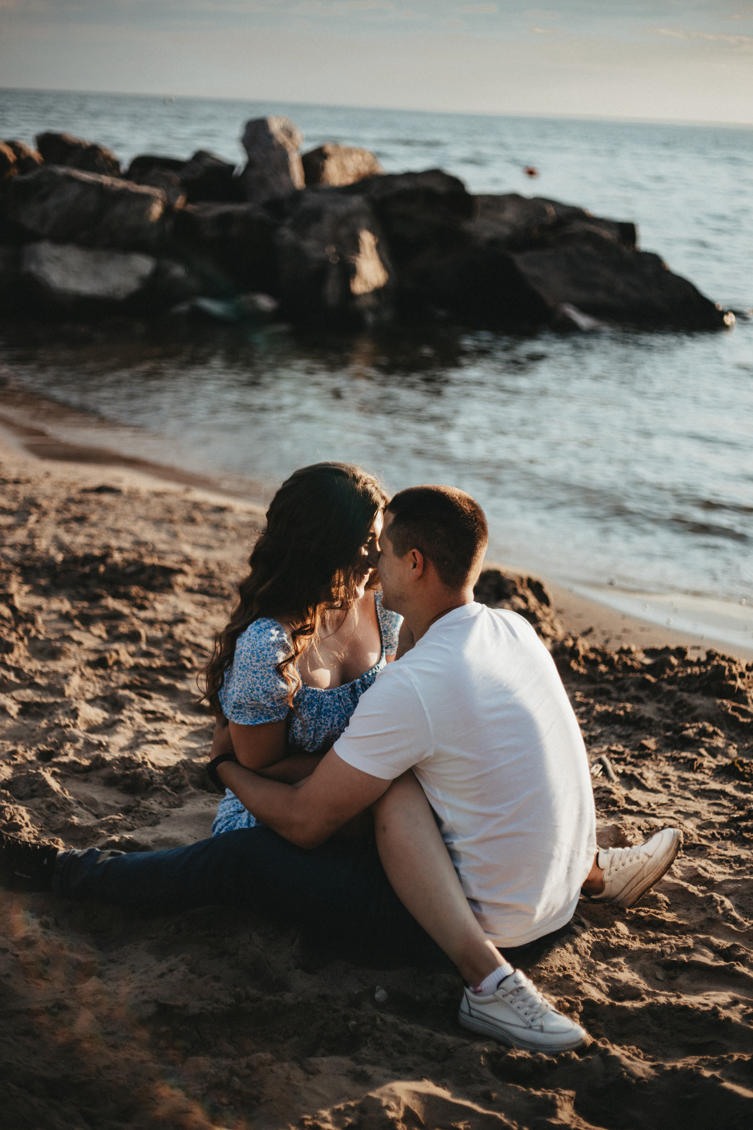 Юля и Дима | Фотосессия лавстори на море. Свадебный и портретный фотограф в Новосибирске Любовь Исакова