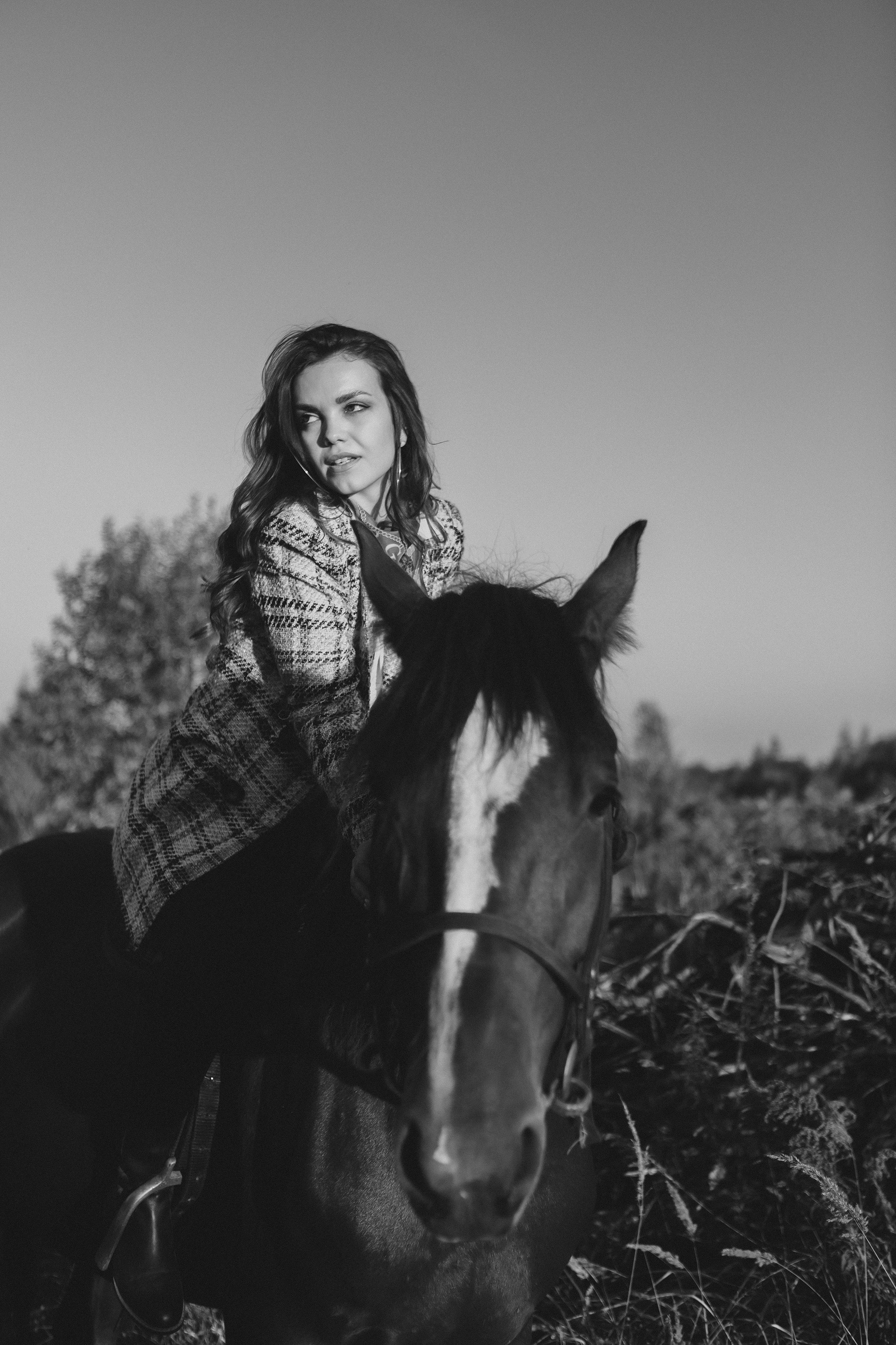 Съемка Юлии с лошадью. Фотограф в Москве Серегина Екатерина