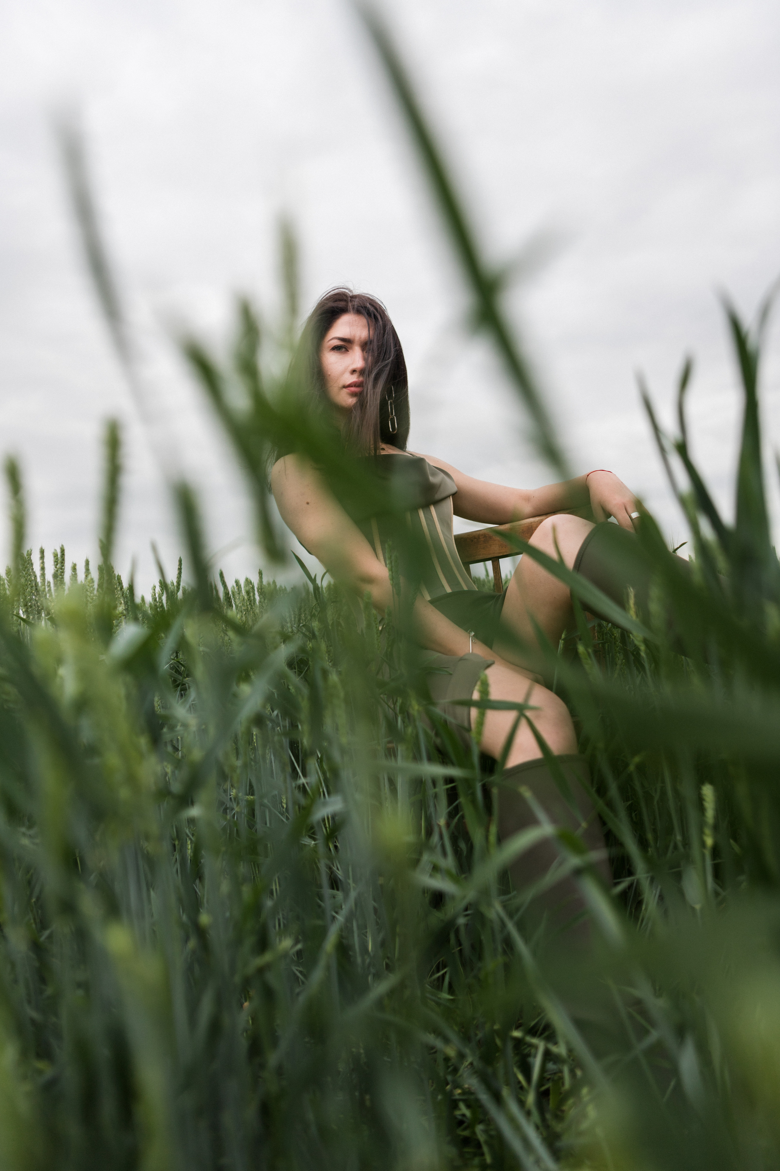 Съемка Екатерины в поле. Фотограф в Москве Серегина Екатерина