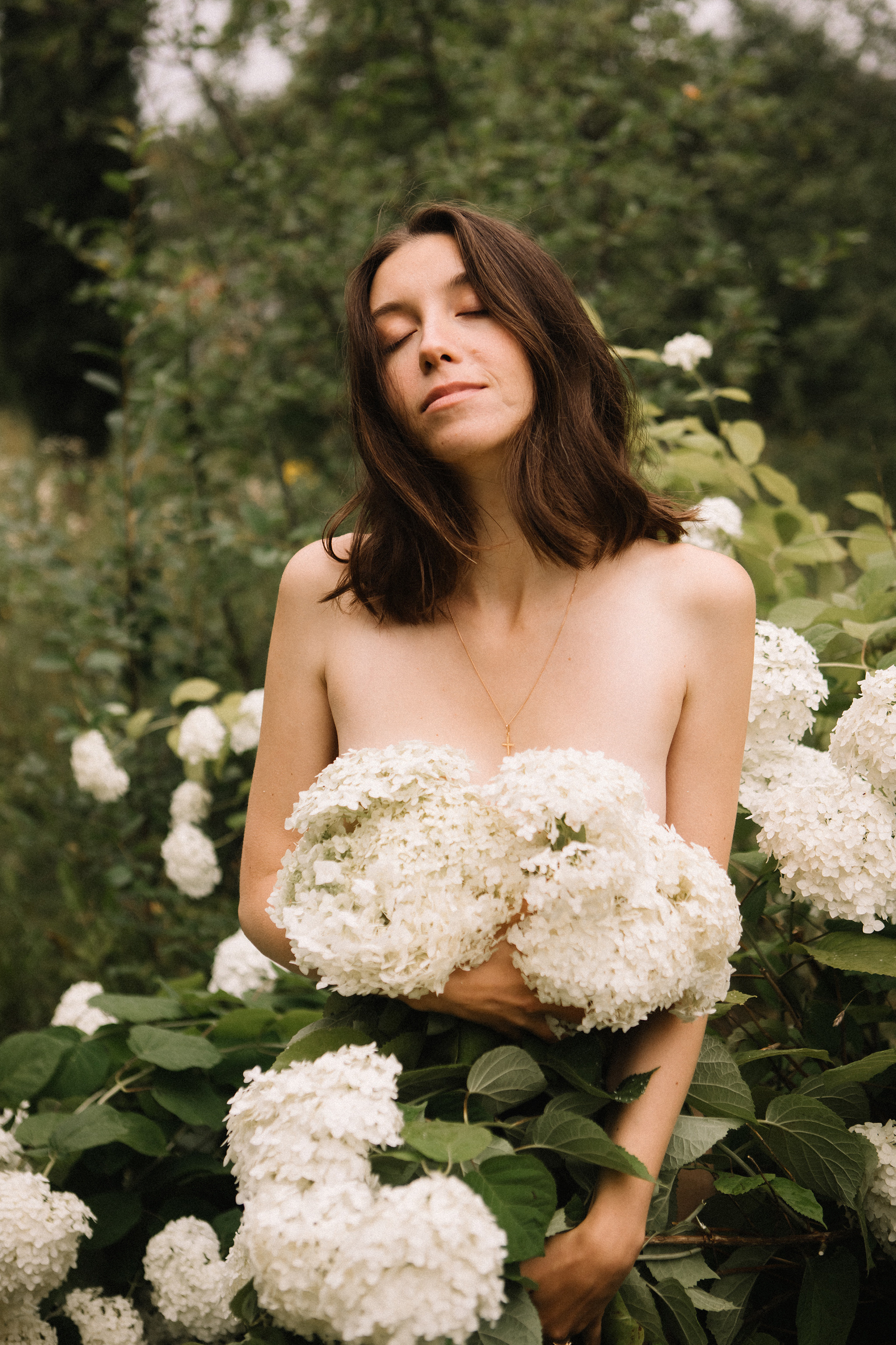 Откровения в гортензиях. Фотограф в Москве Серегина Екатерина