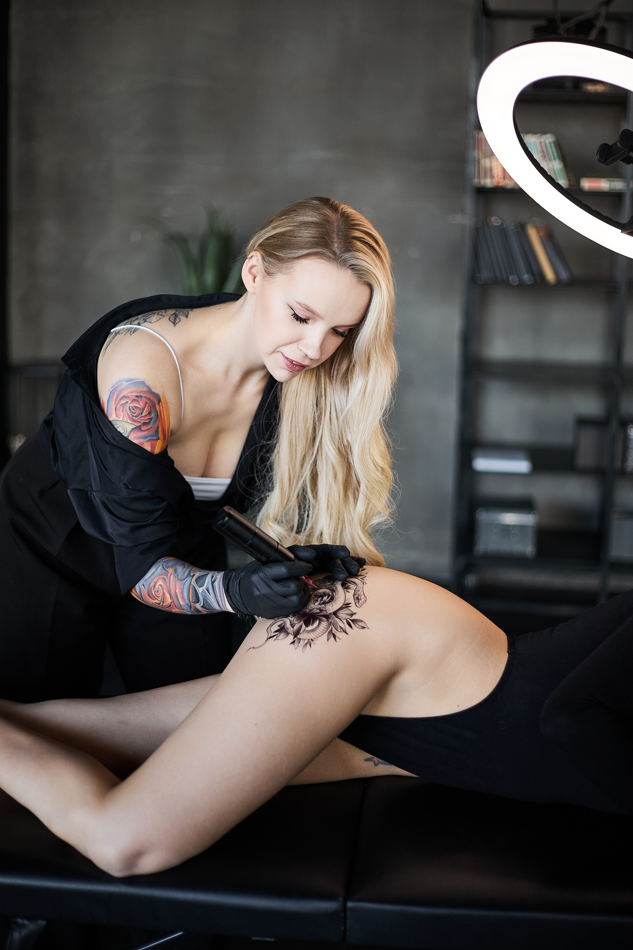 Тату мастер. Репортажный Фотограф Москва Дарья Лунева