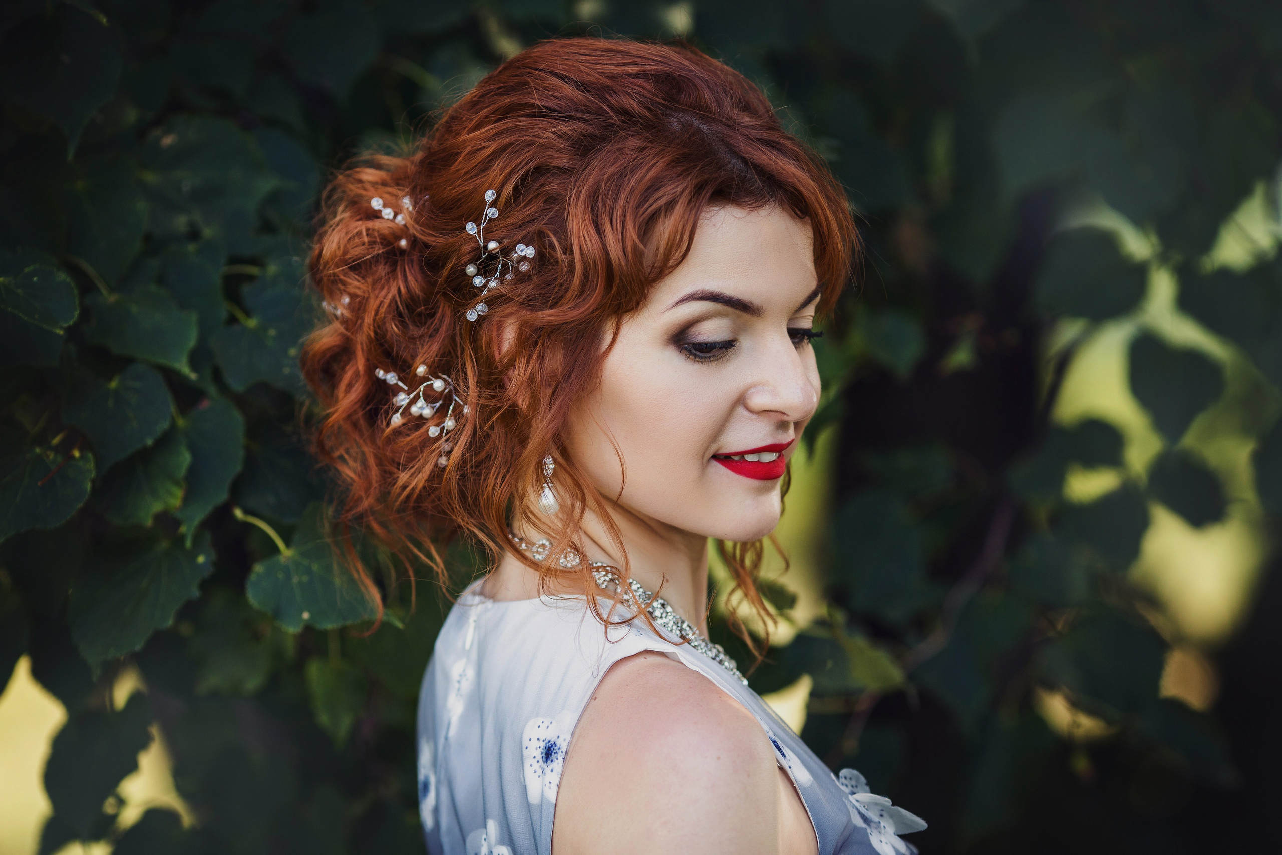 Макияж и прическа для невесты