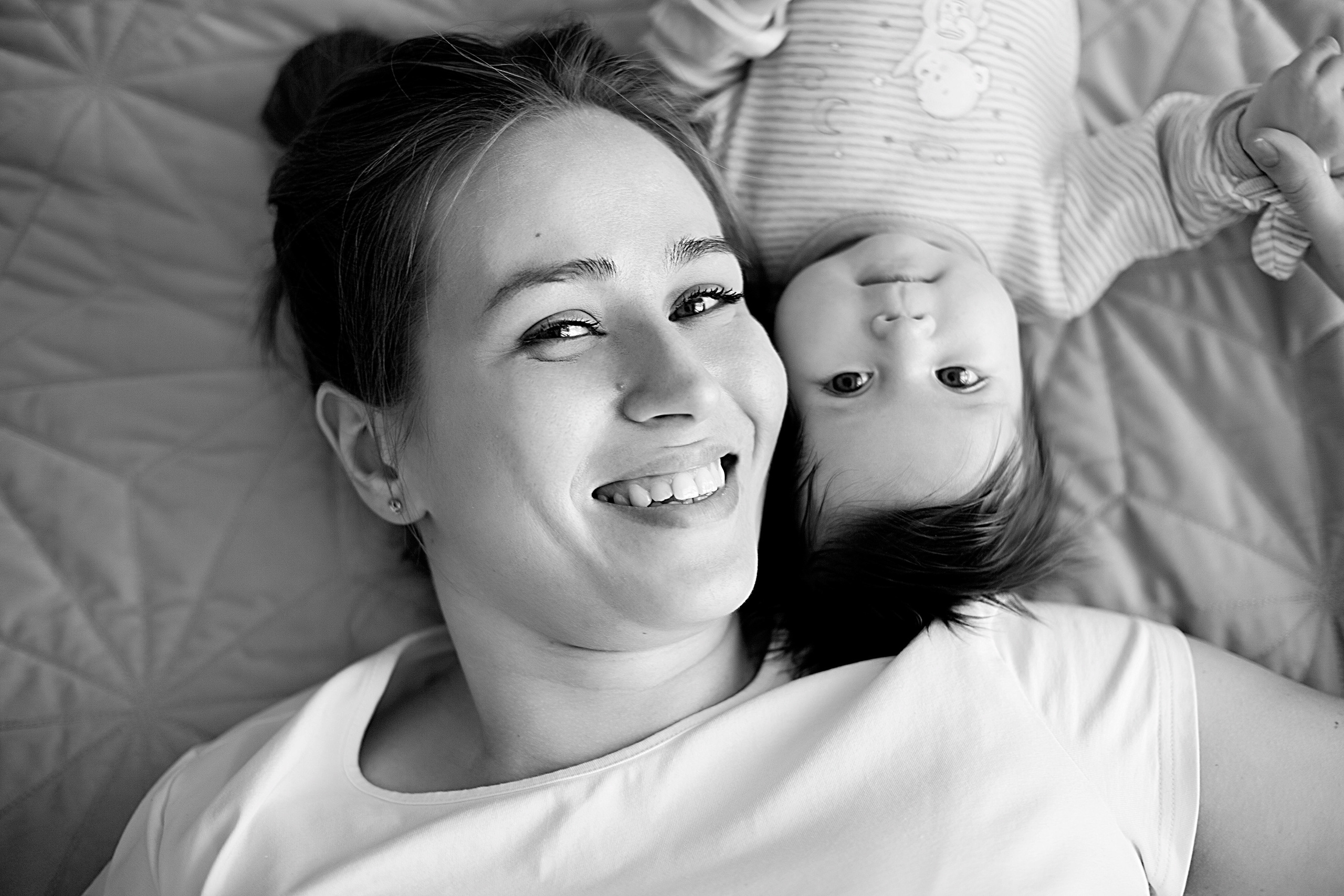 Домашнии ЧБ Истории. Фотограф новорожденных и детей до года в Новосибирске Ka