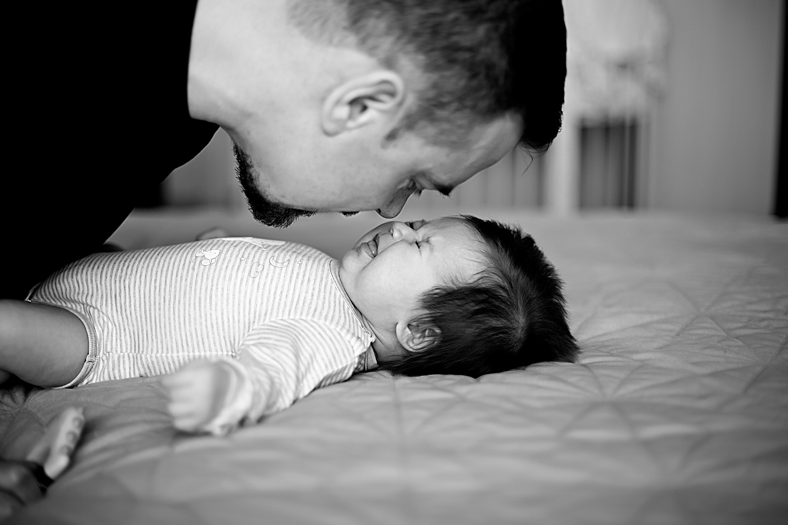 Домашнии ЧБ Истории. Фотограф новорожденных и детей до года в Новосибирске Ka