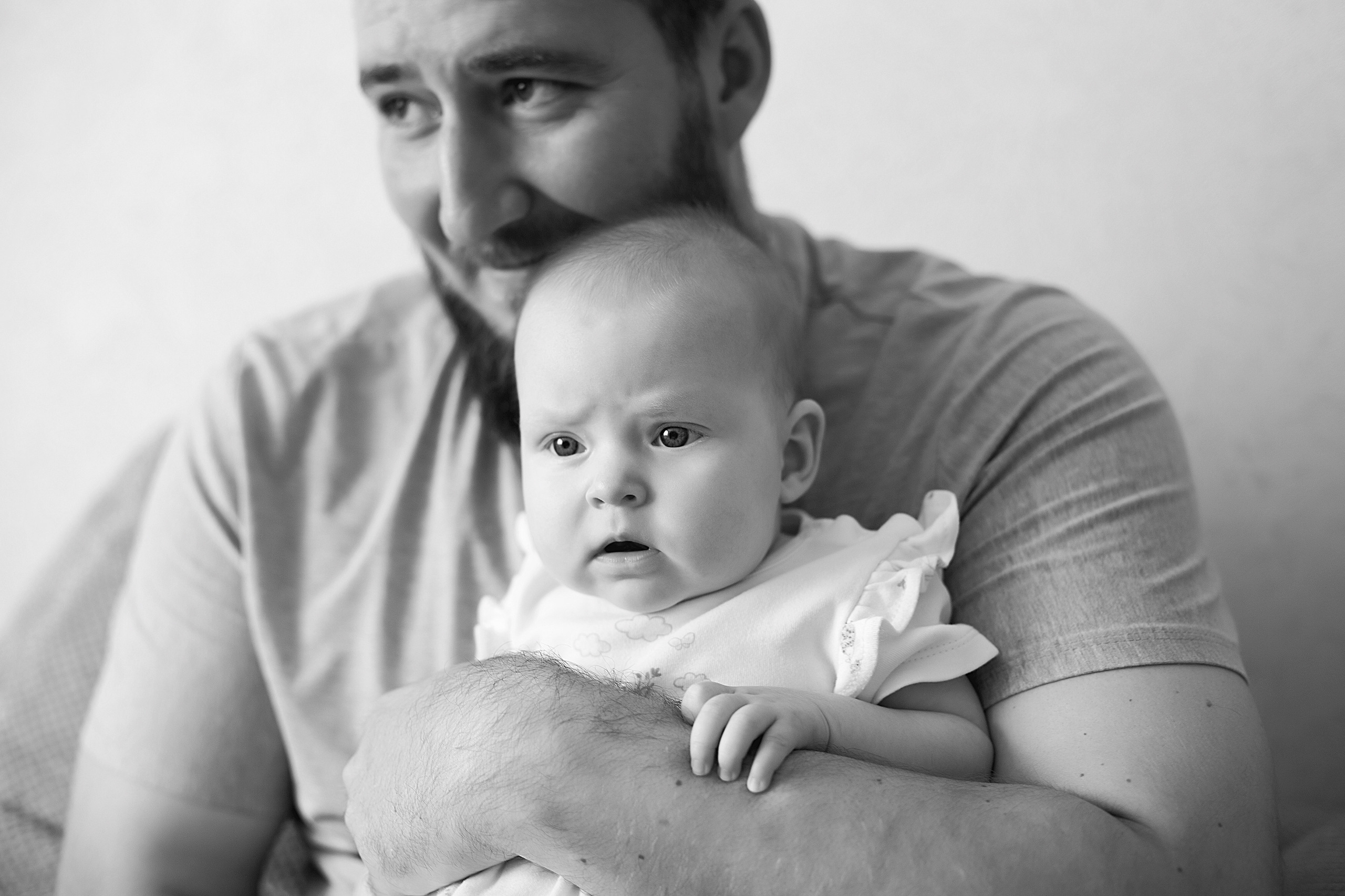 Домашнии ЧБ Истории. Фотограф новорожденных и детей до года в Новосибирске Ka