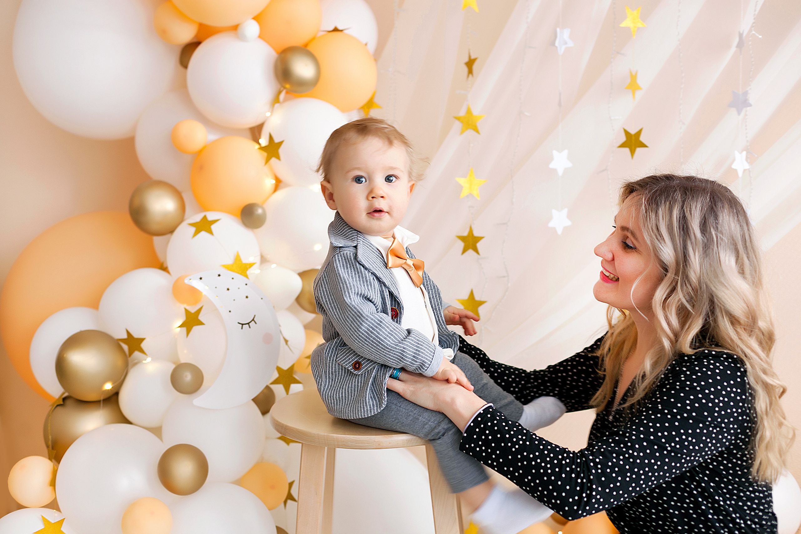 Съемка мне 1 годик. Фотограф новорожденных и детей до года в Новосибирске Ka