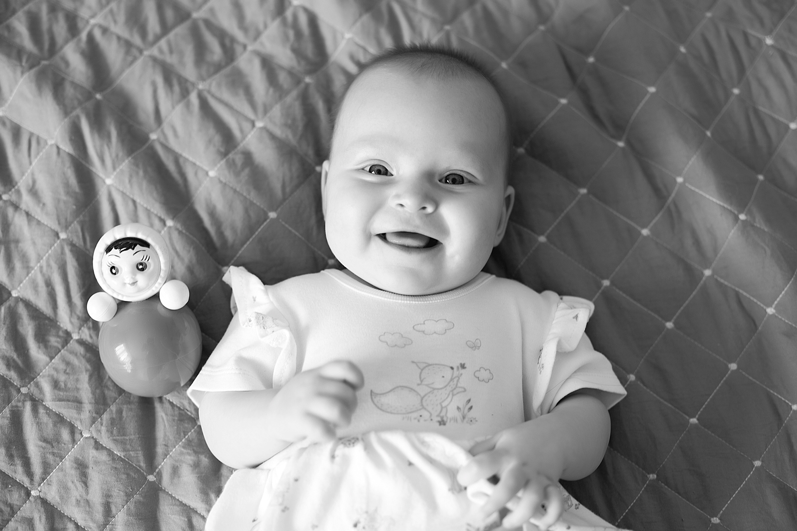 Домашнии ЧБ Истории. Фотограф новорожденных и детей до года в Новосибирске Ka