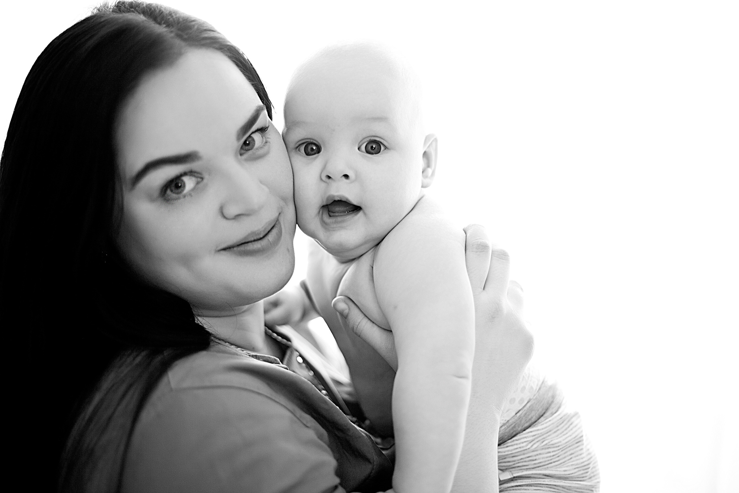 Домашнии ЧБ Истории. Фотограф новорожденных и детей до года в Новосибирске Ka