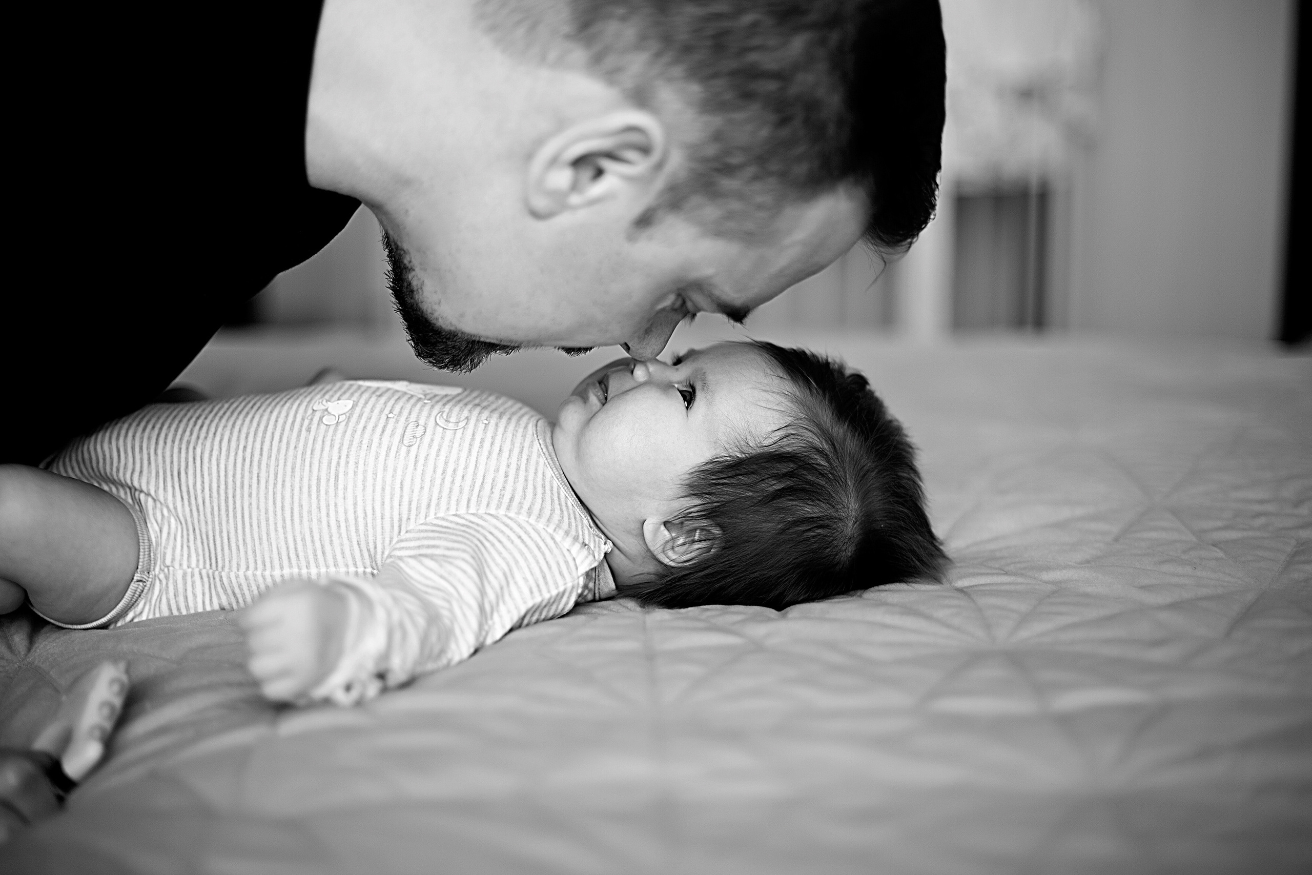 Домашнии ЧБ Истории. Фотограф новорожденных и детей до года в Новосибирске Ka