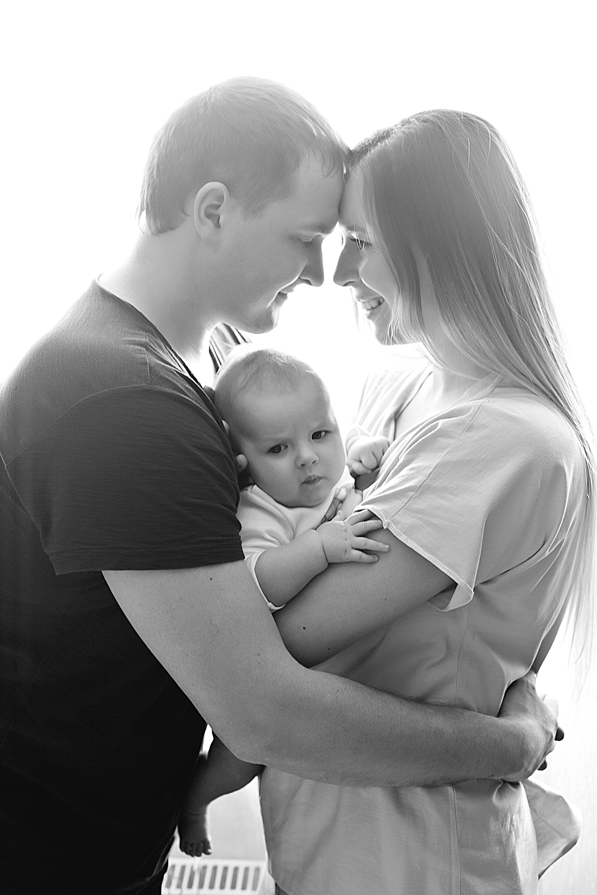 Домашнии ЧБ Истории. Фотограф новорожденных и детей до года в Новосибирске Ka