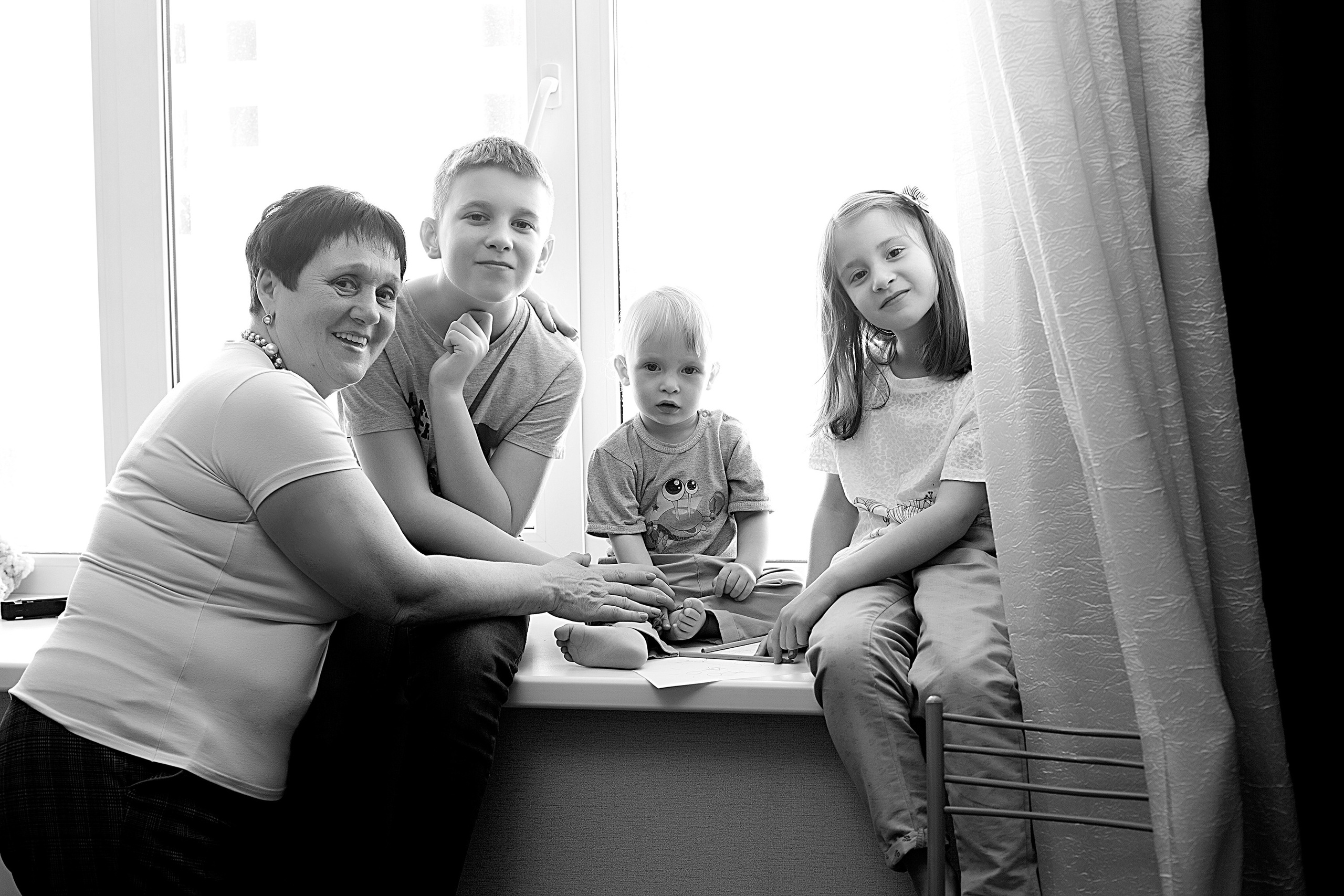 Домашнии ЧБ Истории. Фотограф новорожденных и детей до года в Новосибирске Ka