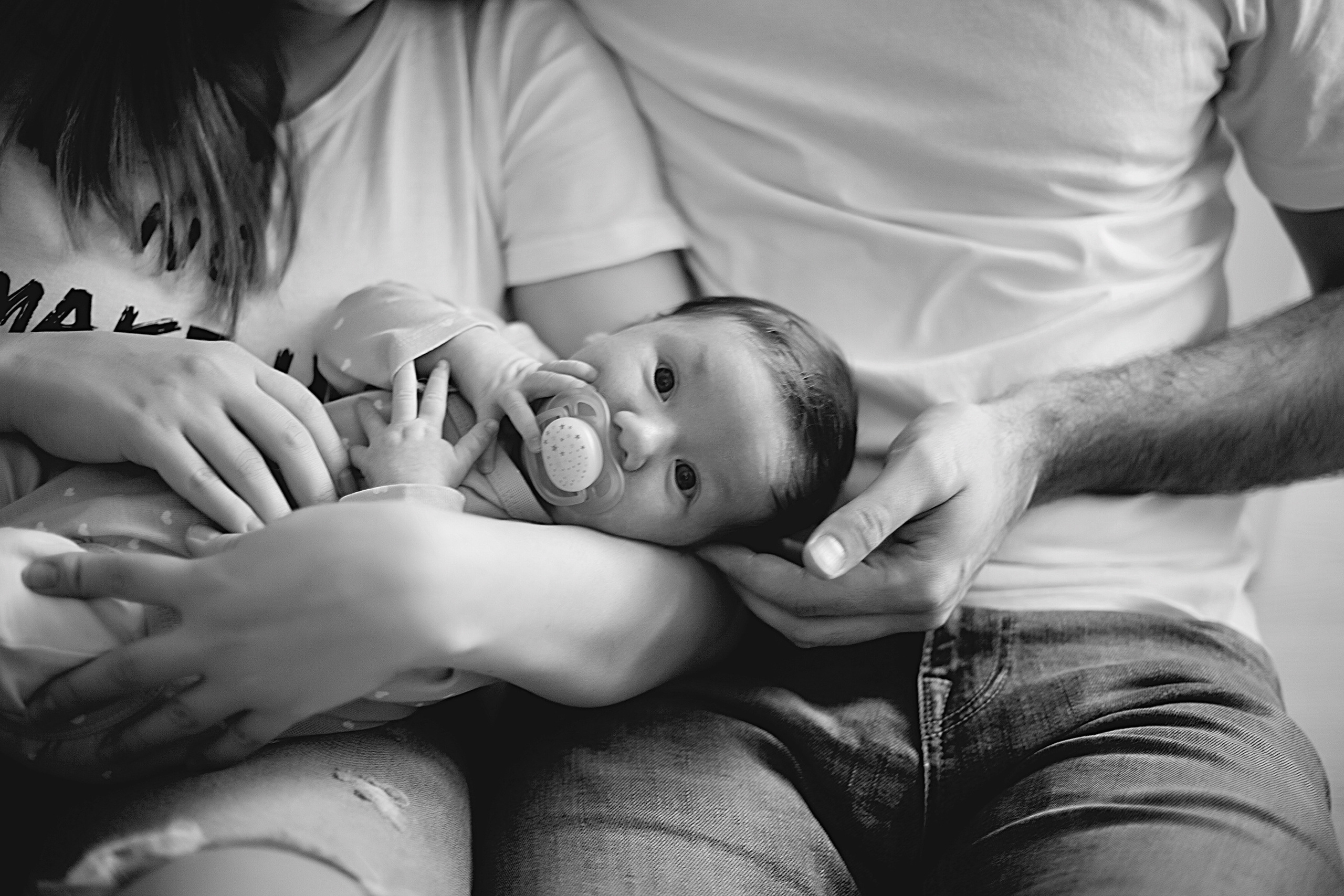 Домашнии ЧБ Истории. Фотограф новорожденных и детей до года в Новосибирске Ka