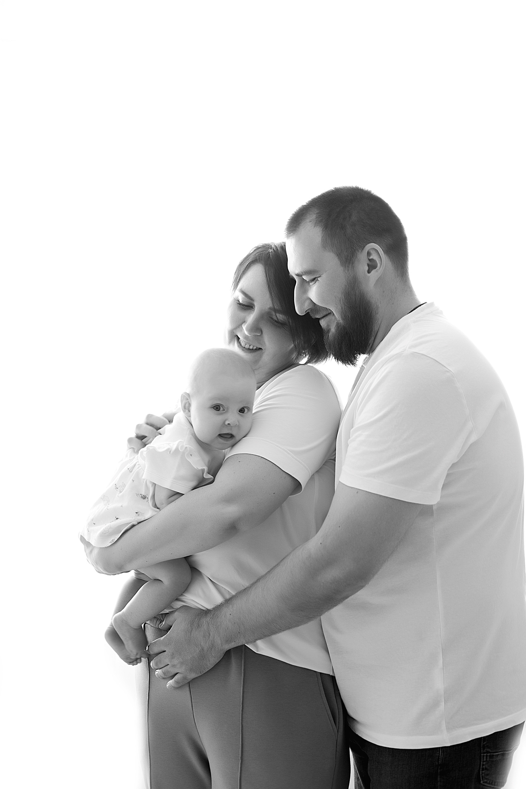 Домашнии ЧБ Истории. Фотограф новорожденных и детей до года в Новосибирске Ka