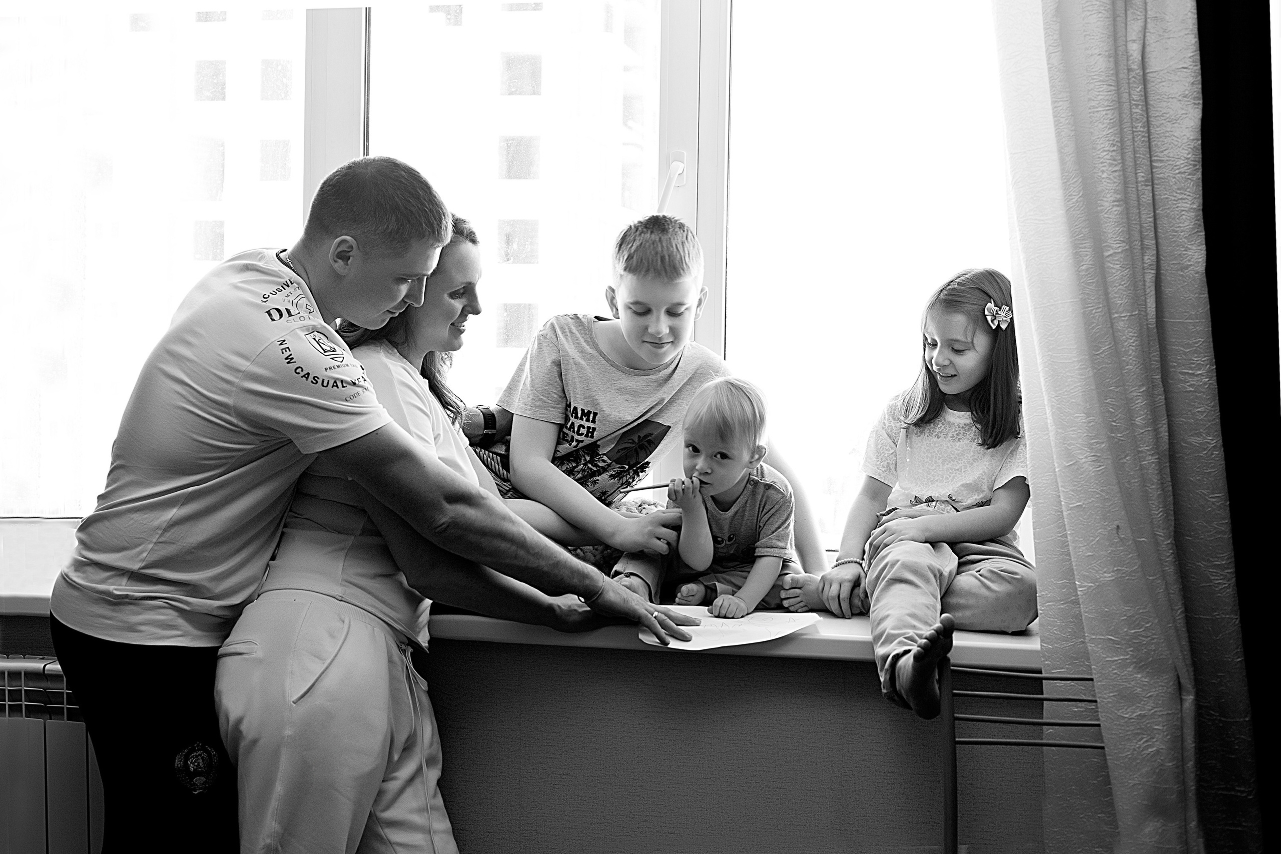 Домашнии ЧБ Истории. Фотограф новорожденных и детей до года в Новосибирске Ka