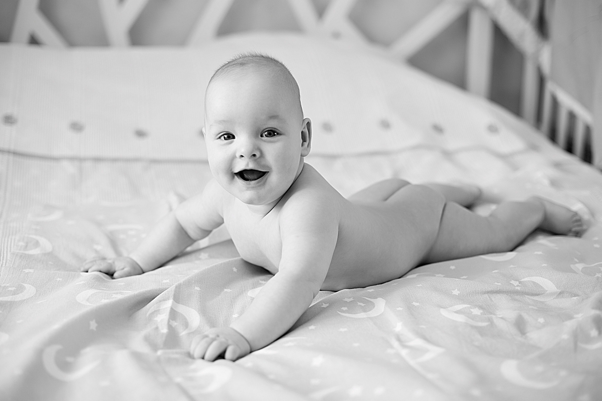 Домашнии ЧБ Истории. Фотограф новорожденных и детей до года в Новосибирске Ka