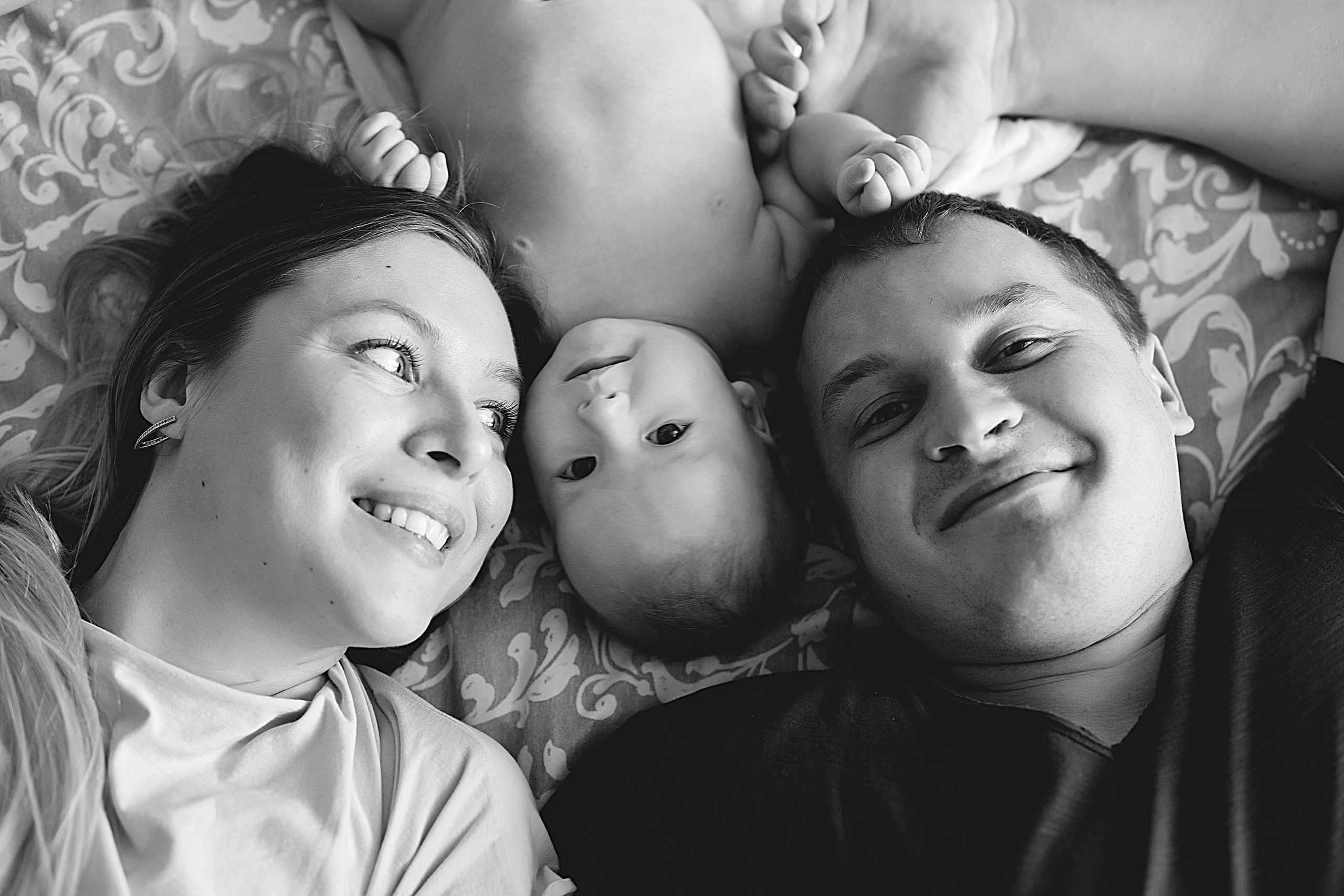 Домашнии ЧБ Истории. Фотограф новорожденных и детей до года в Новосибирске Ka