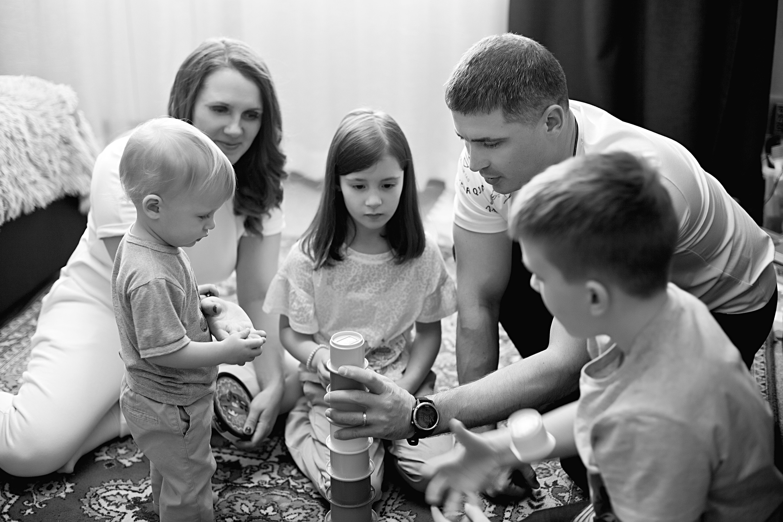 Домашнии ЧБ Истории. Фотограф новорожденных и детей до года в Новосибирске Ka