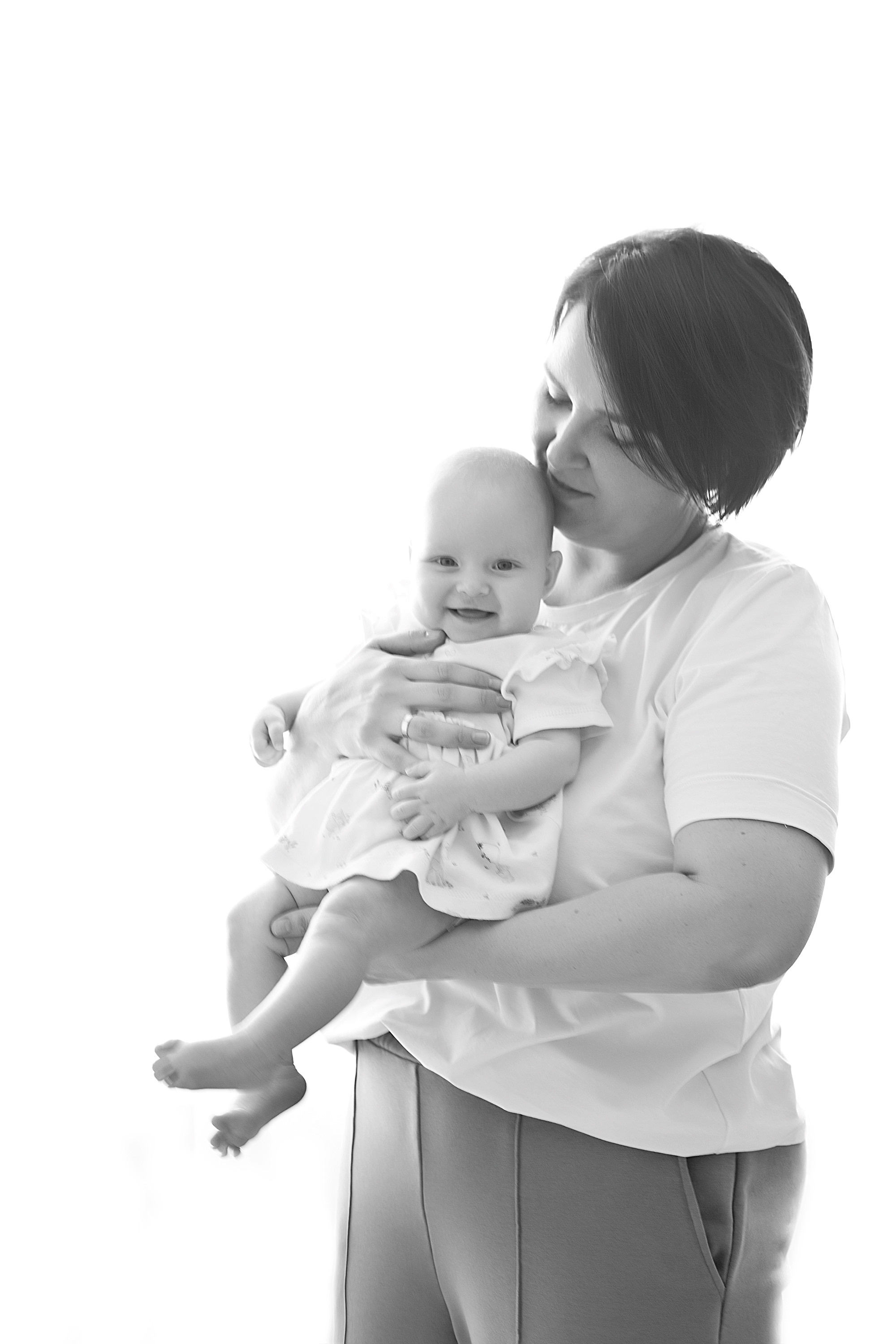 Домашнии ЧБ Истории. Фотограф новорожденных и детей до года в Новосибирске Ka