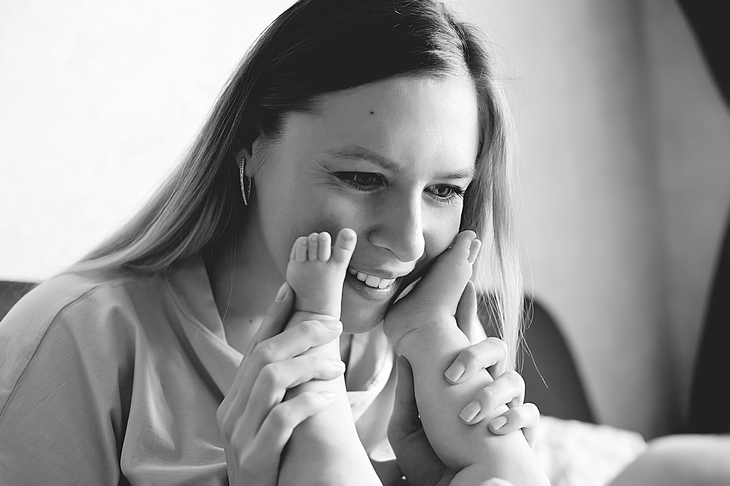 Домашнии ЧБ Истории. Фотограф новорожденных и детей до года в Новосибирске Ka