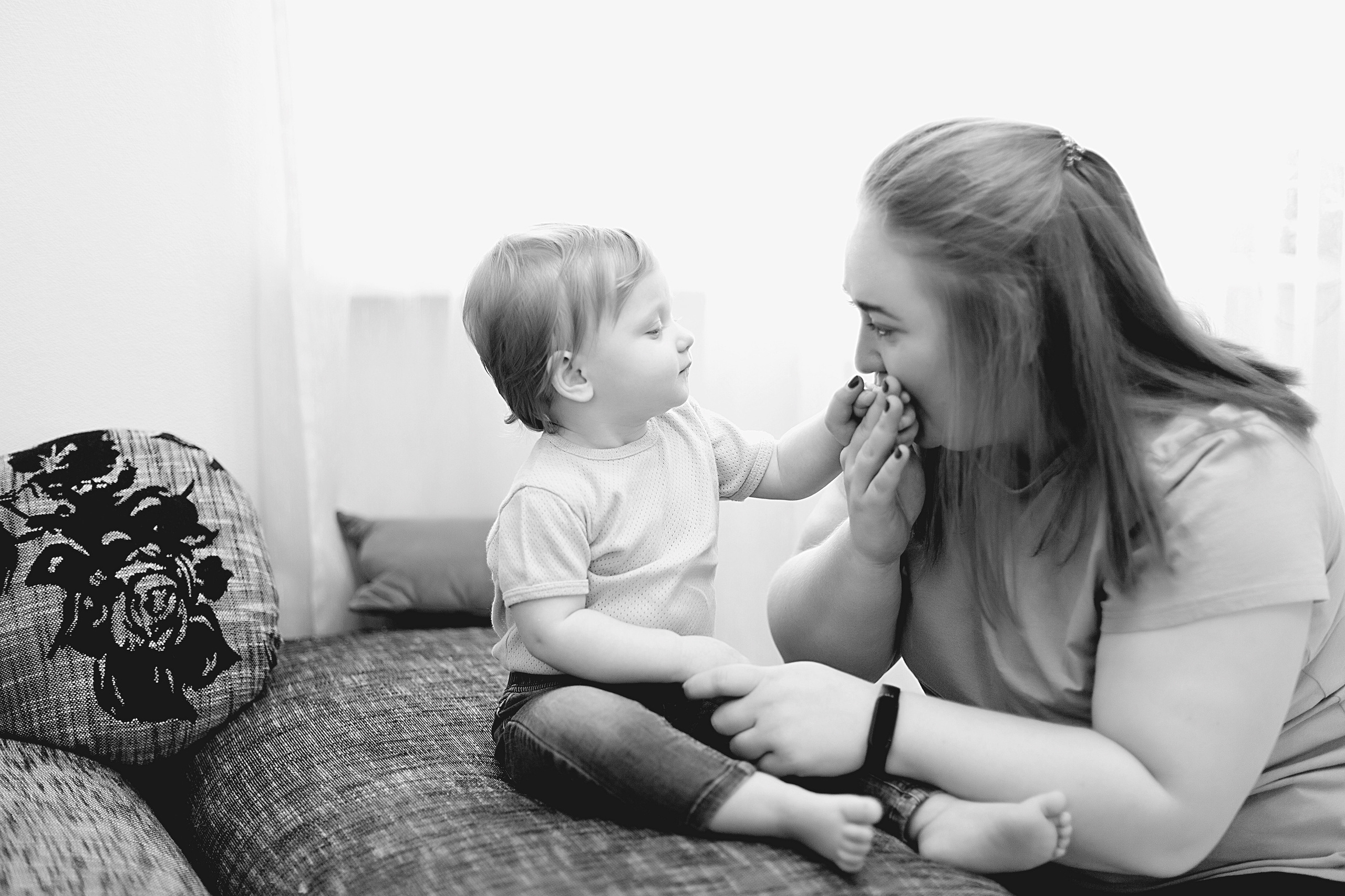 Домашнии ЧБ Истории. Фотограф новорожденных и детей до года в Новосибирске Ka