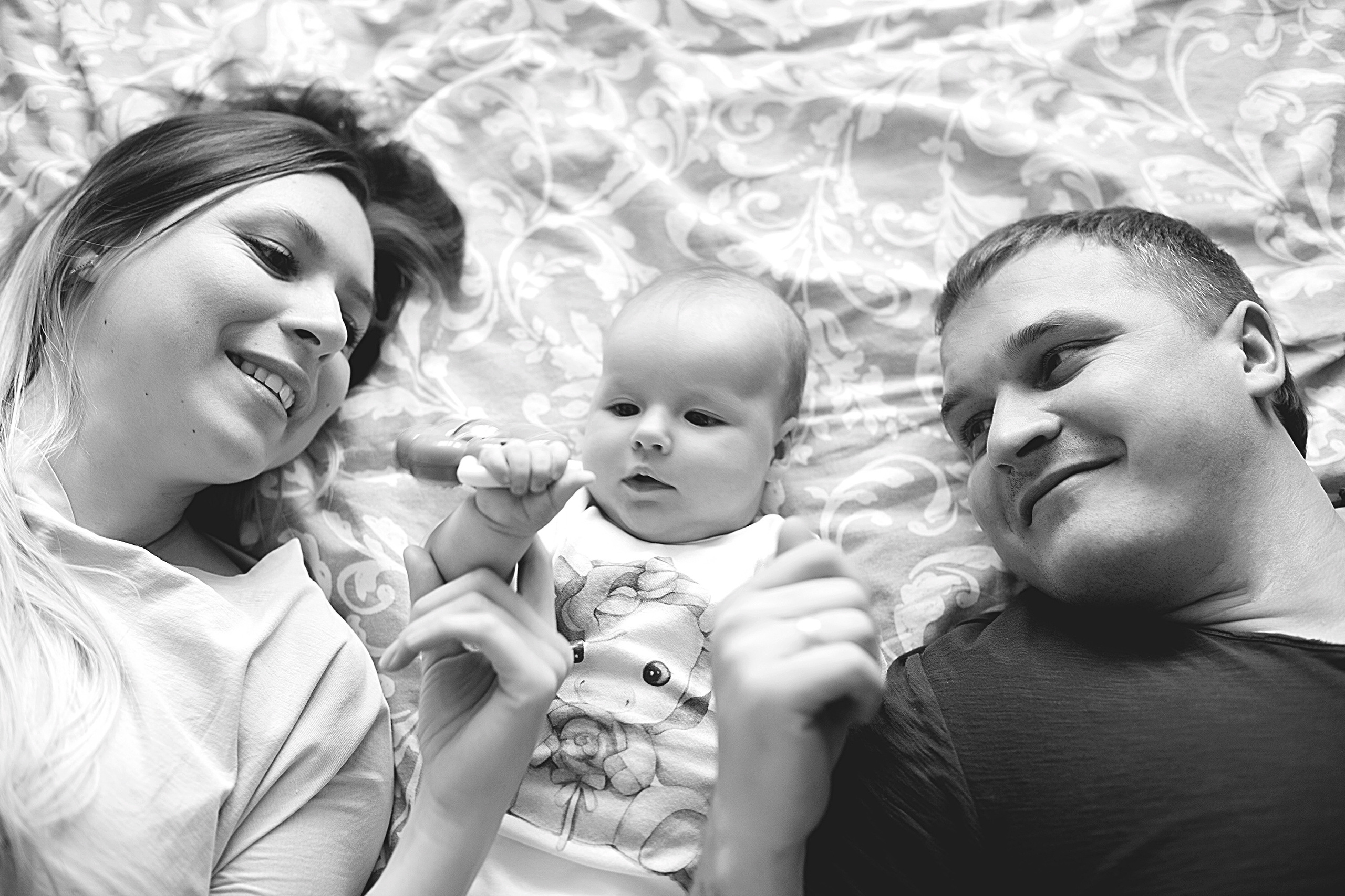 Домашнии ЧБ Истории. Фотограф новорожденных и детей до года в Новосибирске Ka