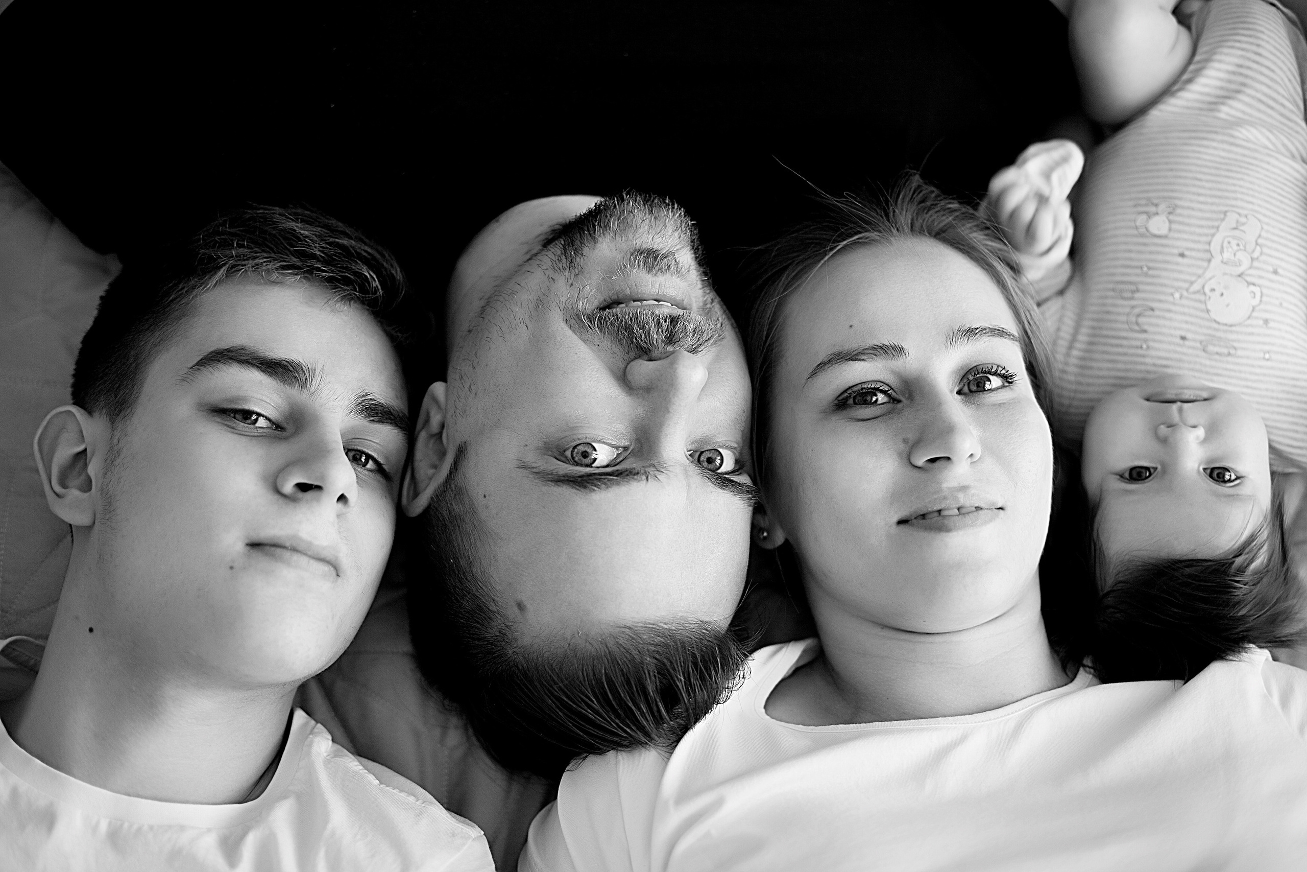 Домашнии ЧБ Истории. Фотограф новорожденных и детей до года в Новосибирске Ka