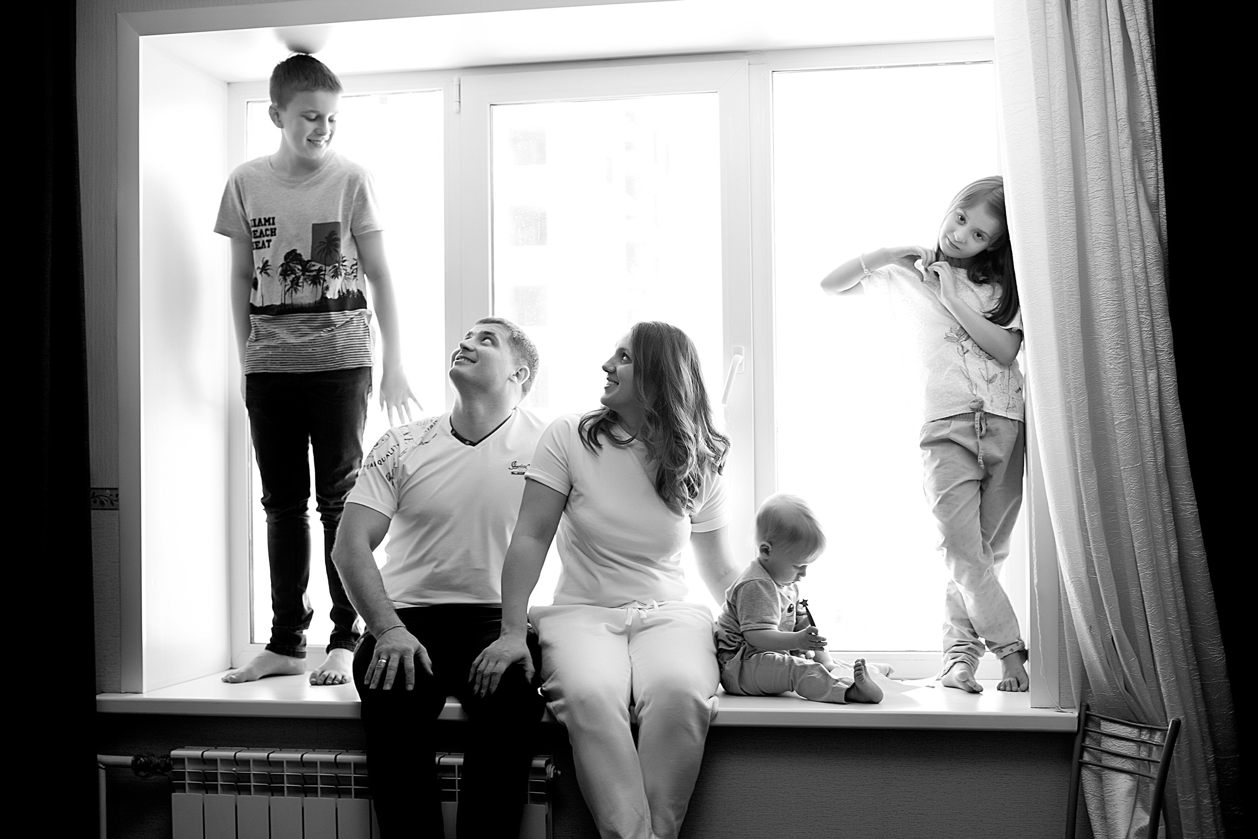 Домашнии ЧБ Истории. Фотограф новорожденных и детей до года в Новосибирске Ka