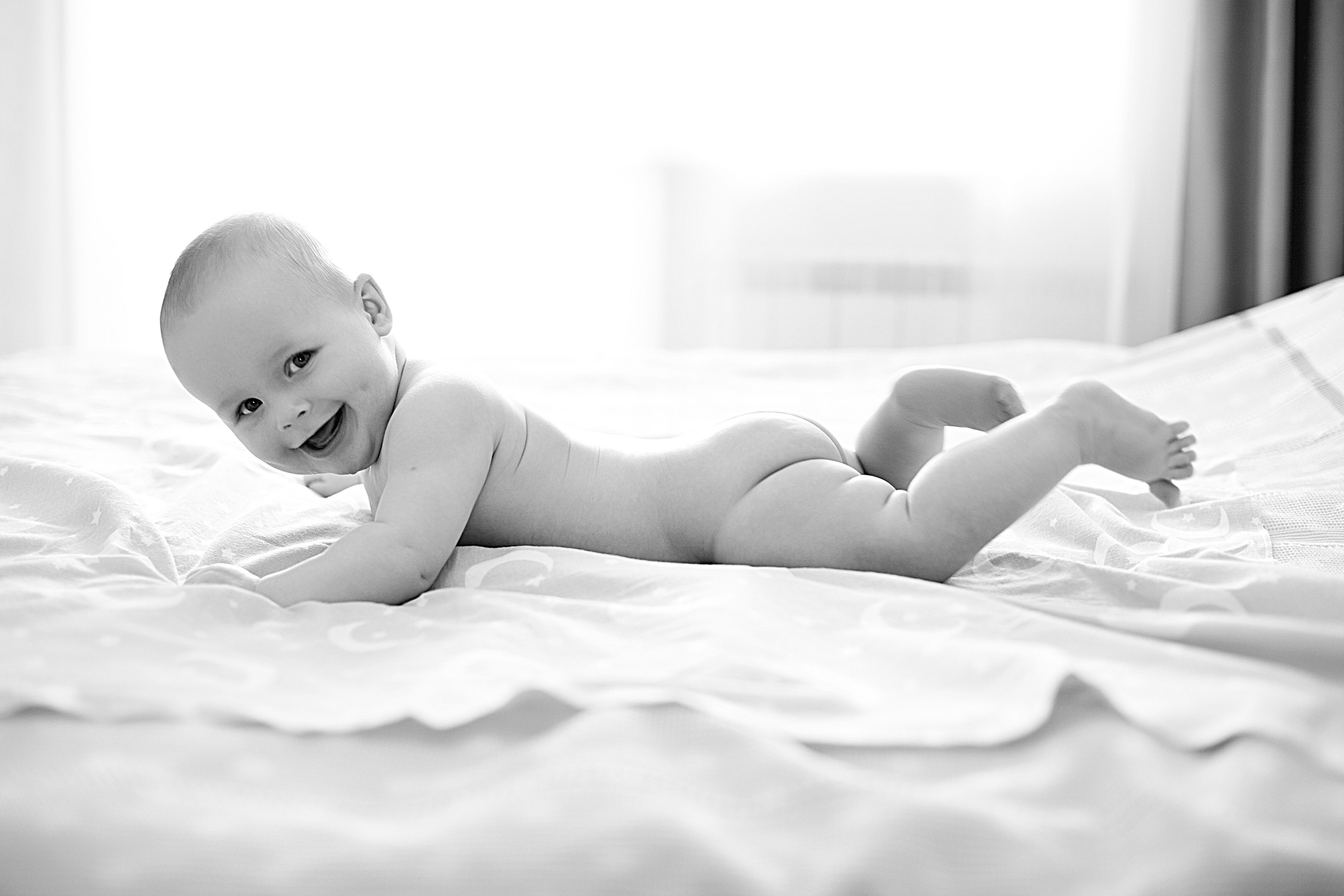 Домашнии ЧБ Истории. Фотограф новорожденных и детей до года в Новосибирске Ka