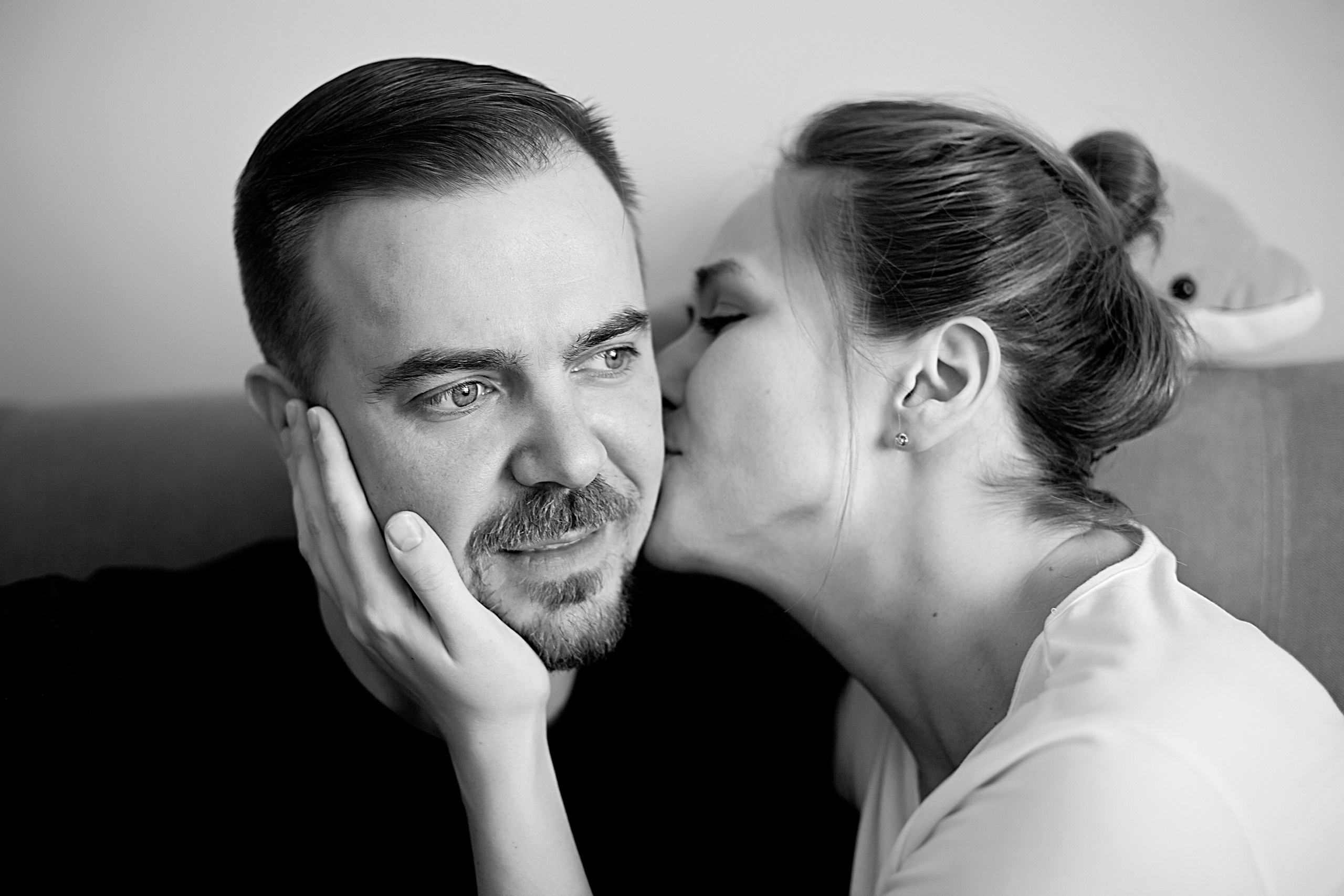 Домашнии ЧБ Истории. Фотограф новорожденных и детей до года в Новосибирске Ka