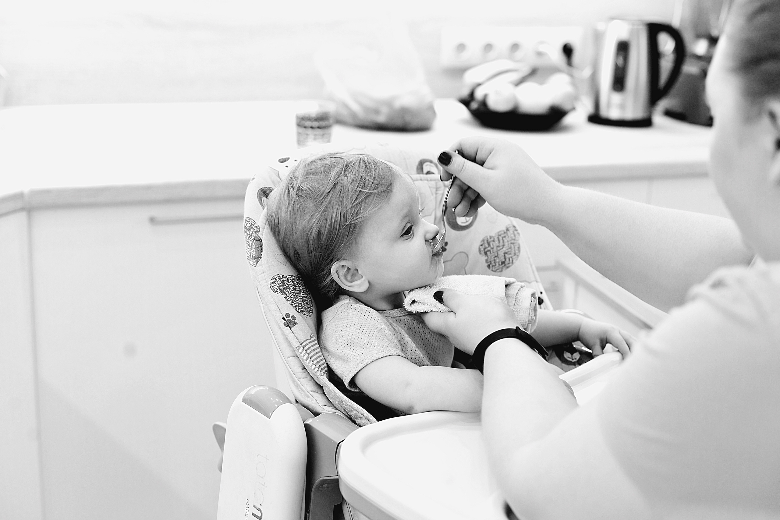 Домашнии ЧБ Истории. Фотограф новорожденных и детей до года в Новосибирске Ka