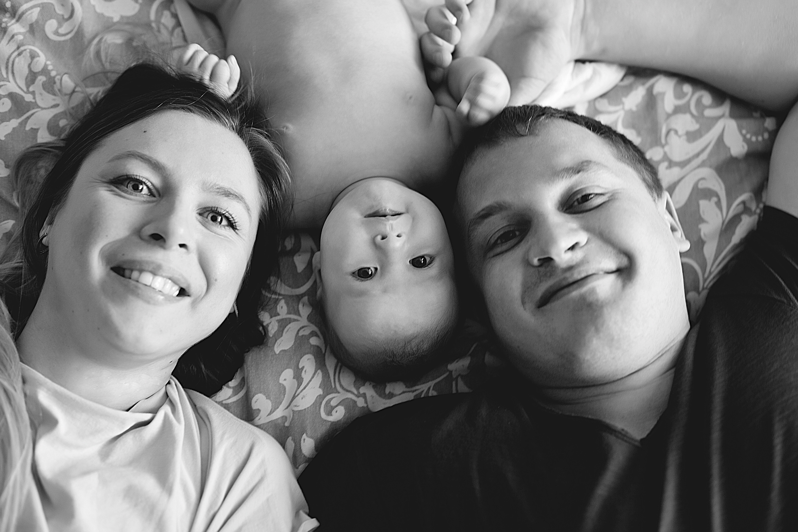 Домашнии ЧБ Истории. Фотограф новорожденных и детей до года в Новосибирске Ka