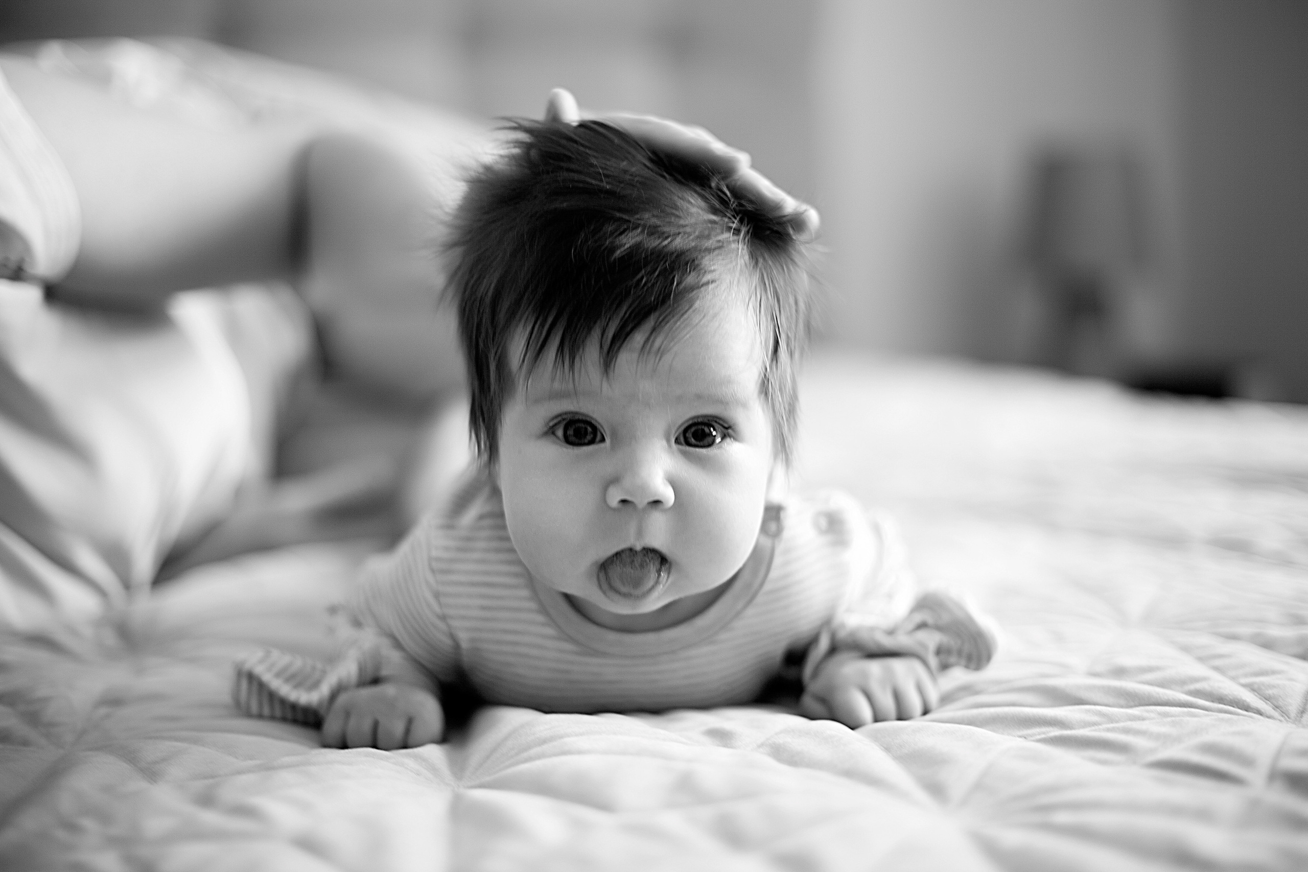 Домашнии ЧБ Истории. Фотограф новорожденных и детей до года в Новосибирске Ka