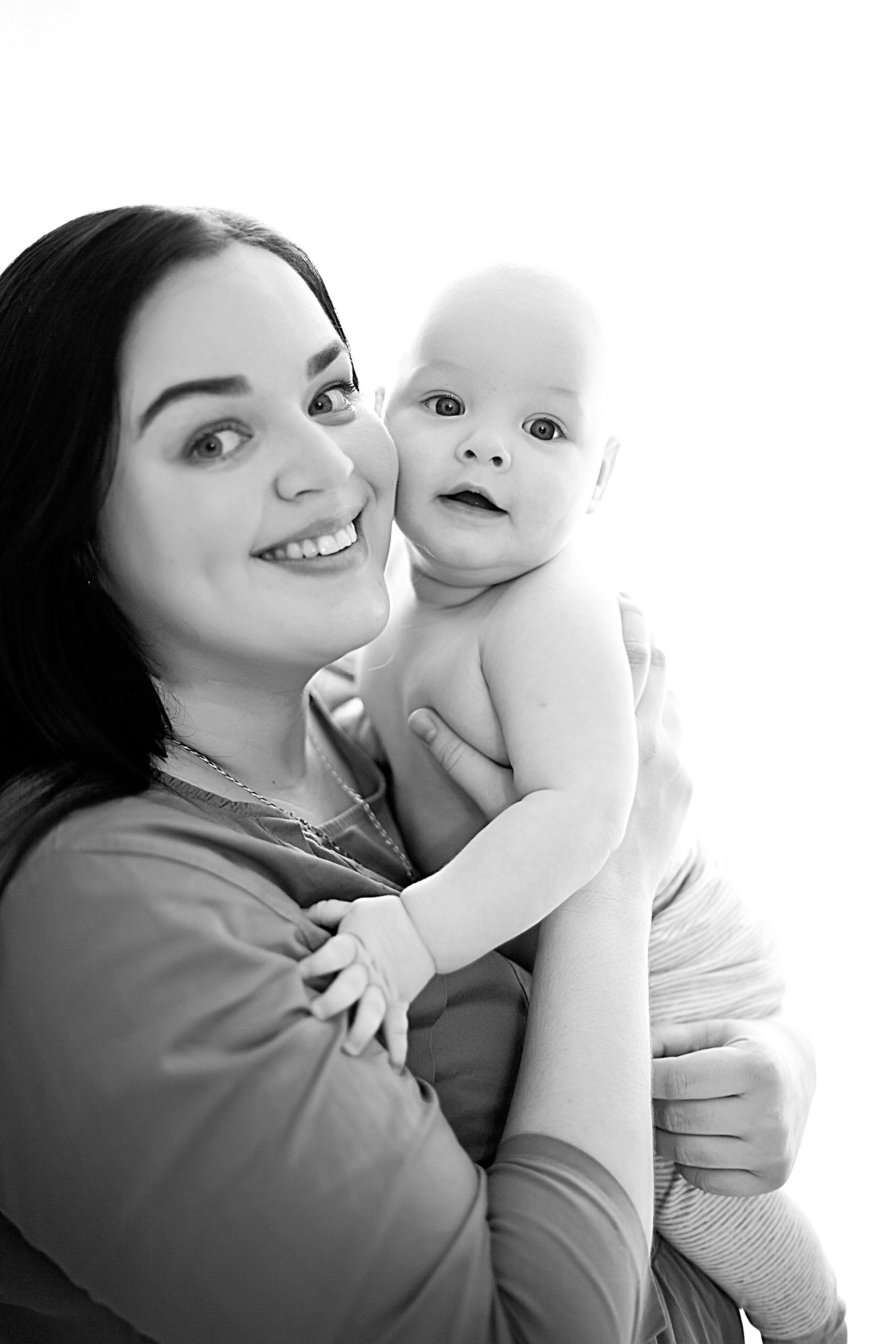 Домашнии ЧБ Истории. Фотограф новорожденных и детей до года в Новосибирске Ka