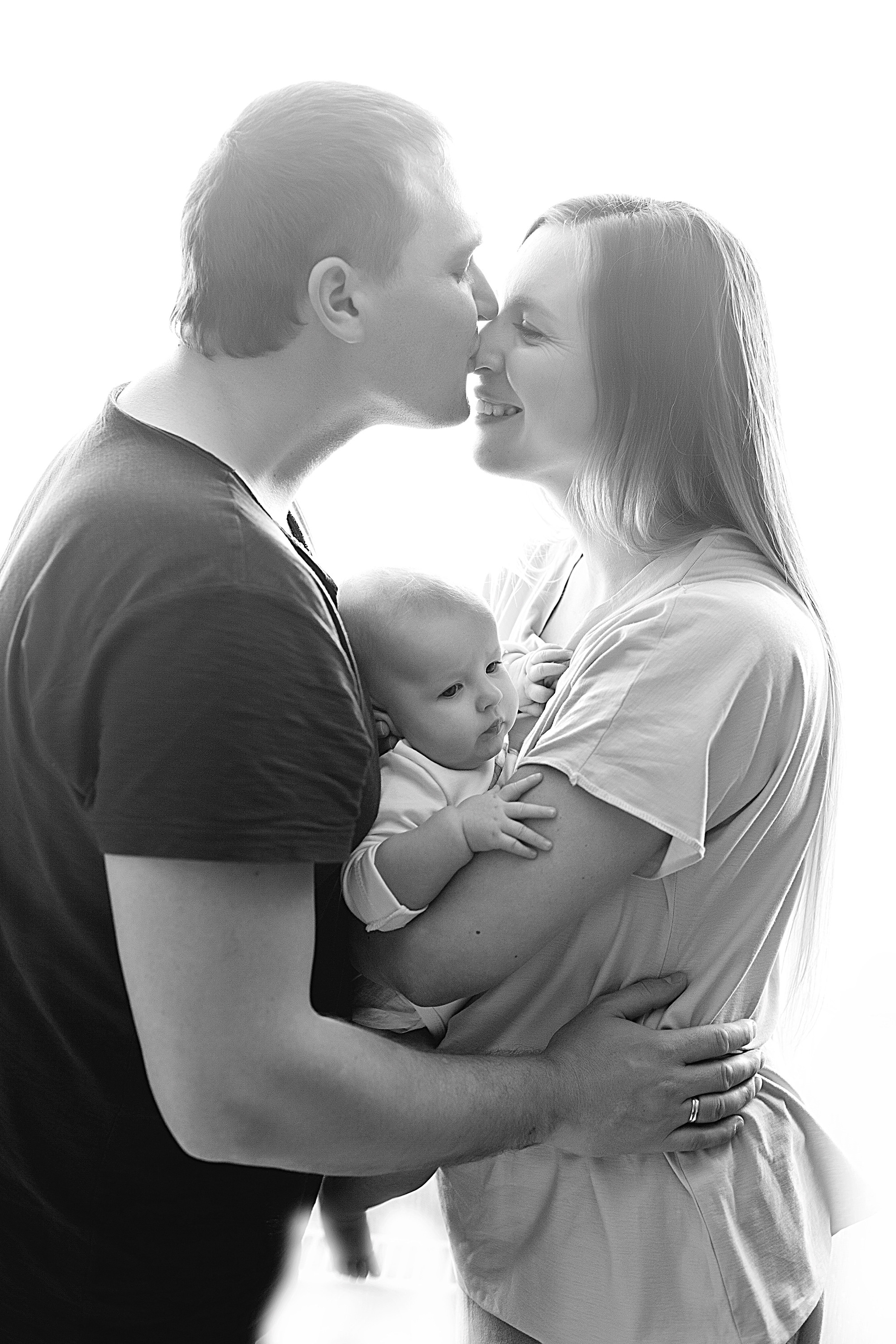 Домашнии ЧБ Истории. Фотограф новорожденных и детей до года в Новосибирске Ka