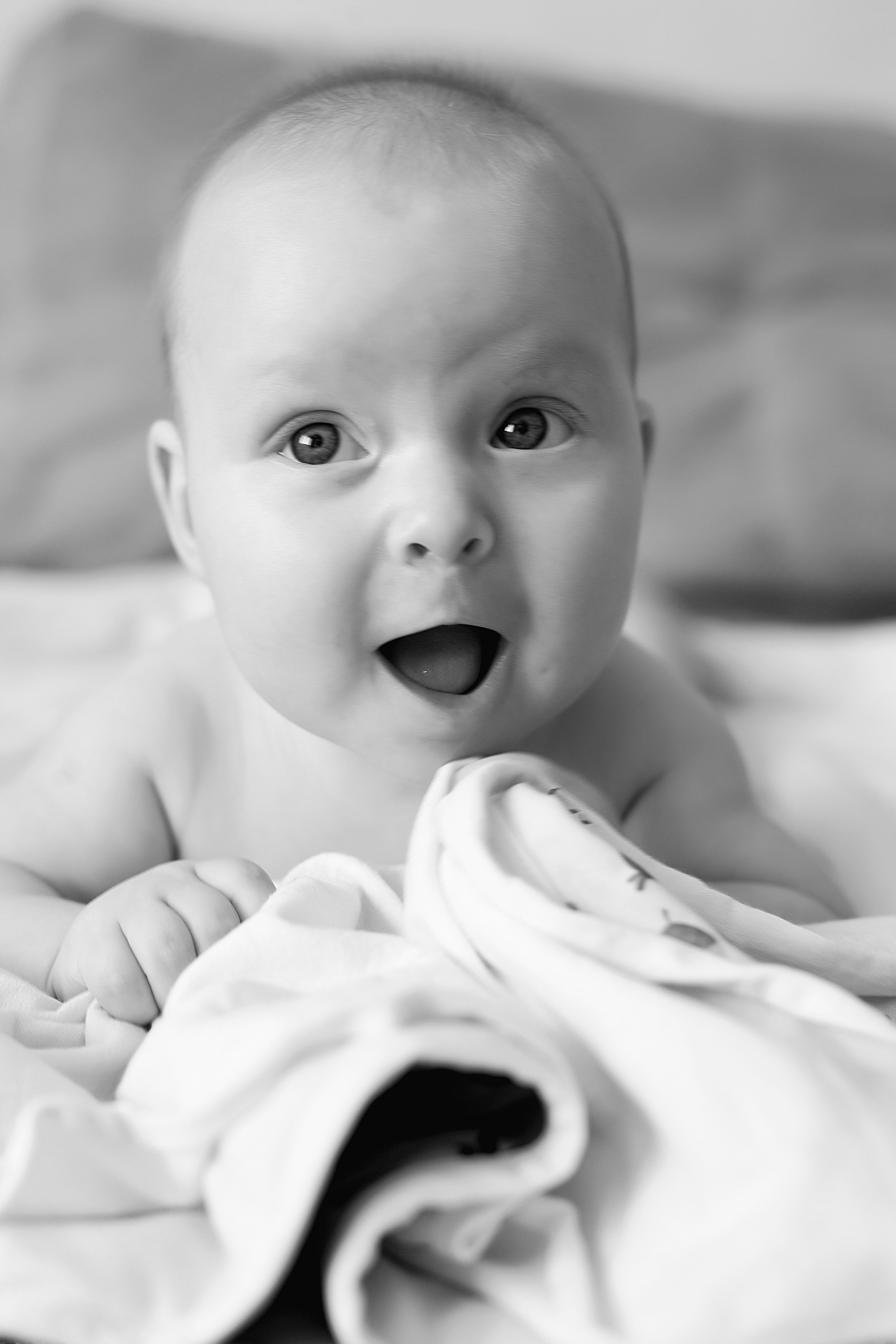 Домашнии ЧБ Истории. Фотограф новорожденных и детей до года в Новосибирске Ka