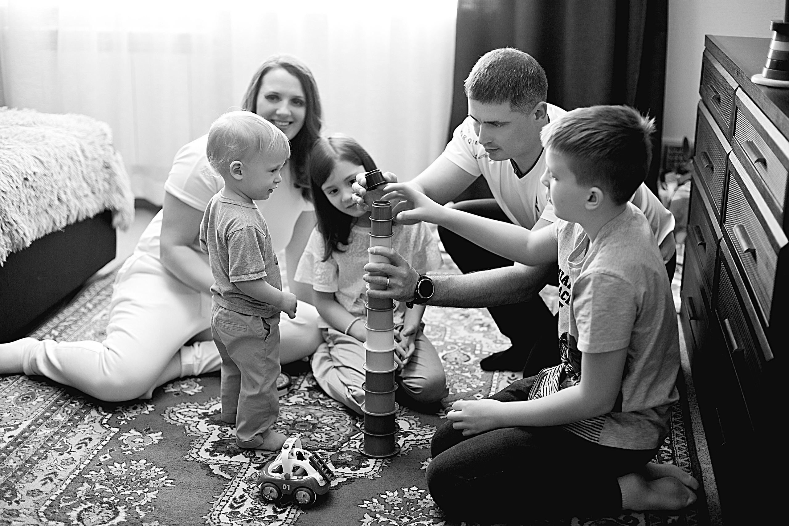 Домашнии ЧБ Истории. Фотограф новорожденных и детей до года в Новосибирске Ka