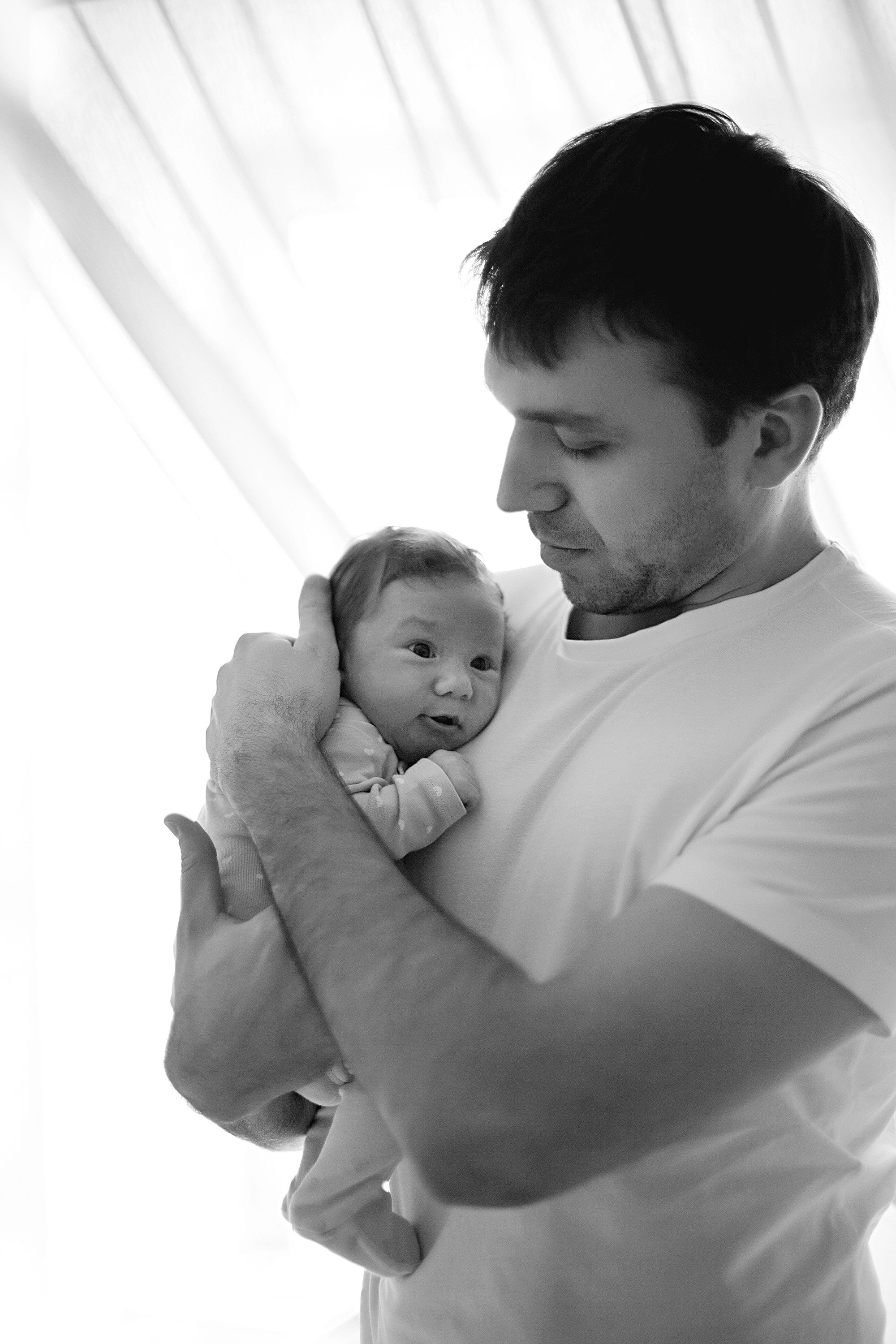 Домашнии ЧБ Истории. Фотограф новорожденных и детей до года в Новосибирске Ka