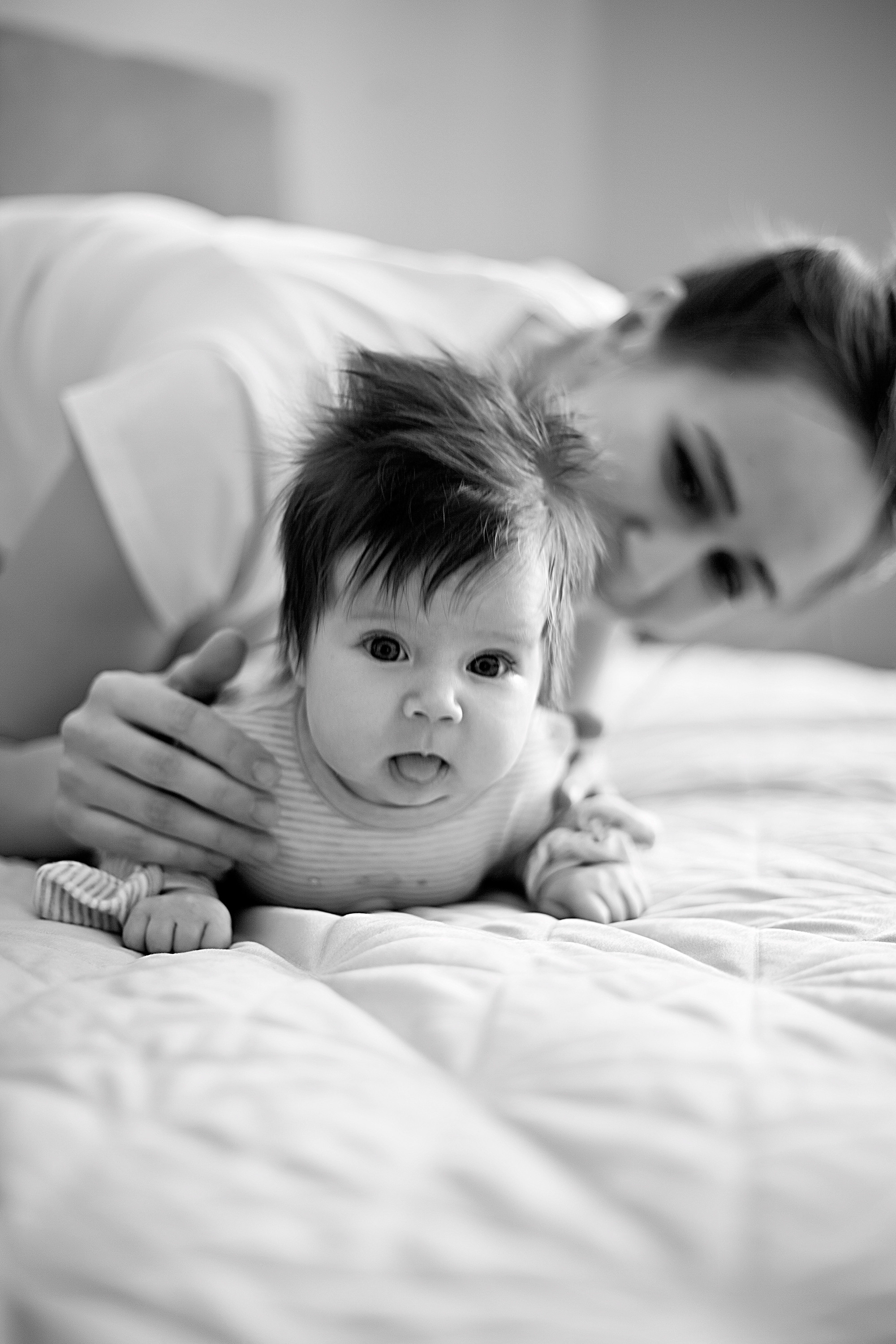 Домашнии ЧБ Истории. Фотограф новорожденных и детей до года в Новосибирске Ka