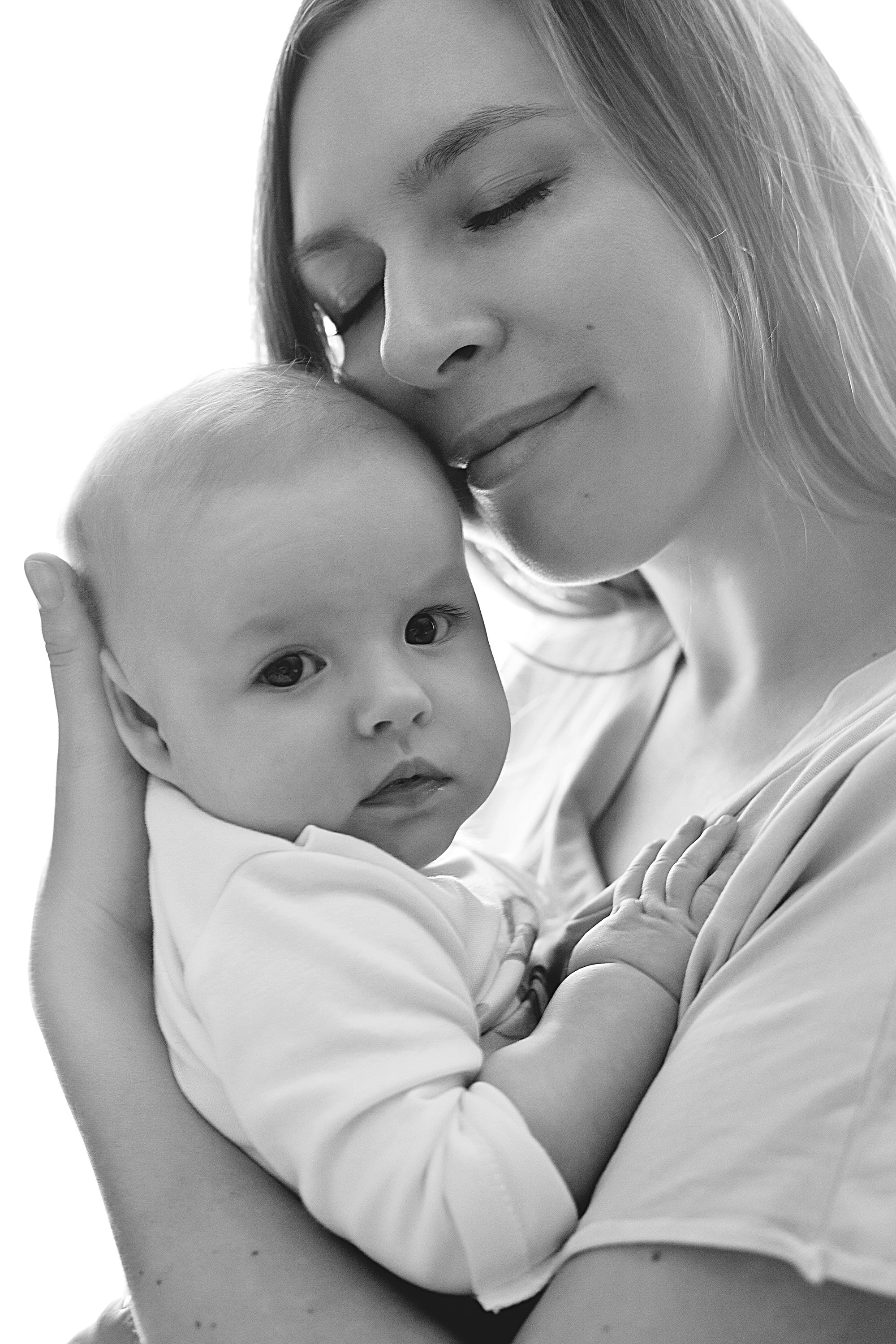 Домашнии ЧБ Истории. Фотограф новорожденных и детей до года в Новосибирске Ka