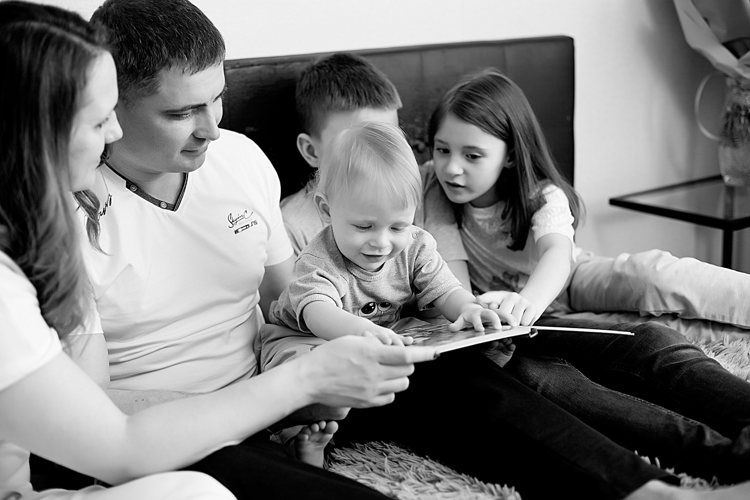 Домашнии ЧБ Истории. Фотограф новорожденных и детей до года в Новосибирске Ka