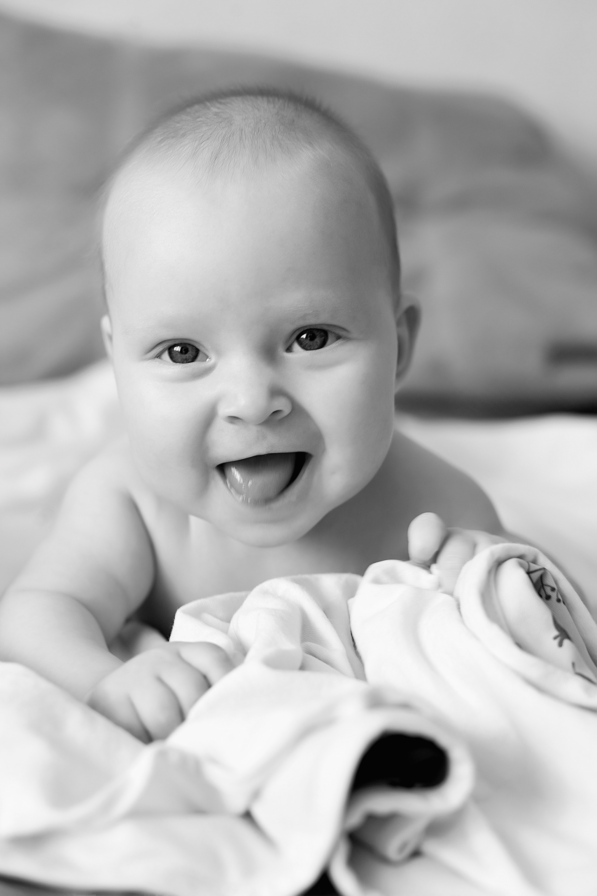 Домашнии ЧБ Истории. Фотограф новорожденных и детей до года в Новосибирске Ka