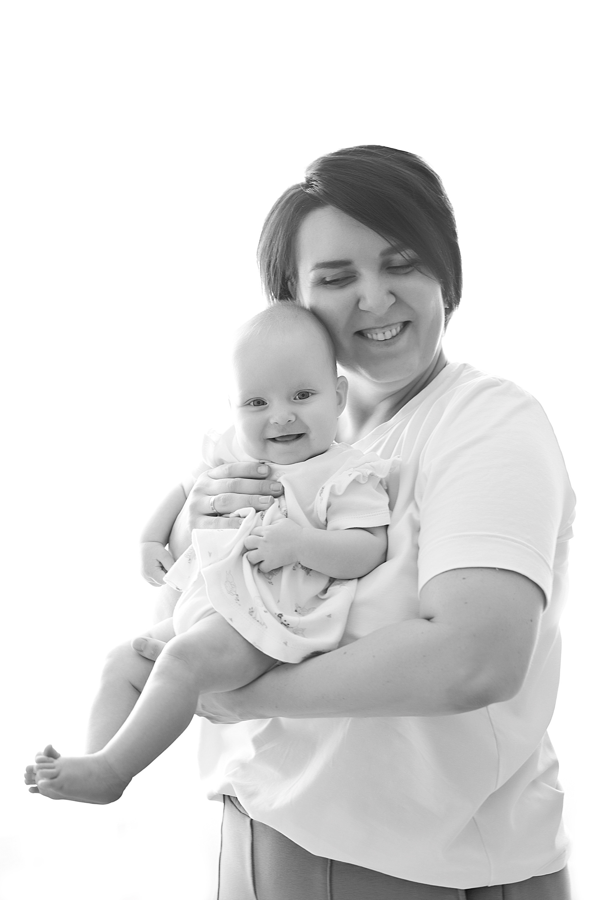 Домашнии ЧБ Истории. Фотограф новорожденных и детей до года в Новосибирске Ka