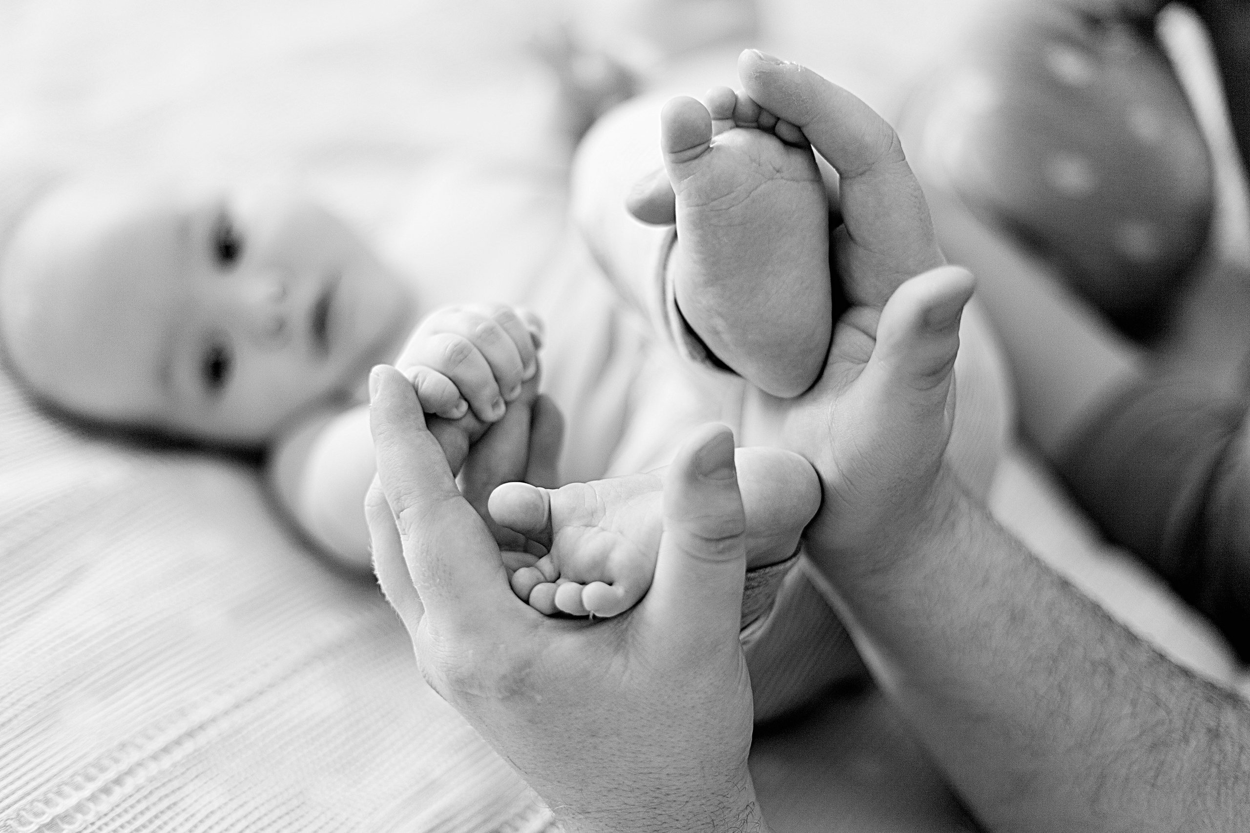 Домашнии ЧБ Истории. Фотограф новорожденных и детей до года в Новосибирске Ka