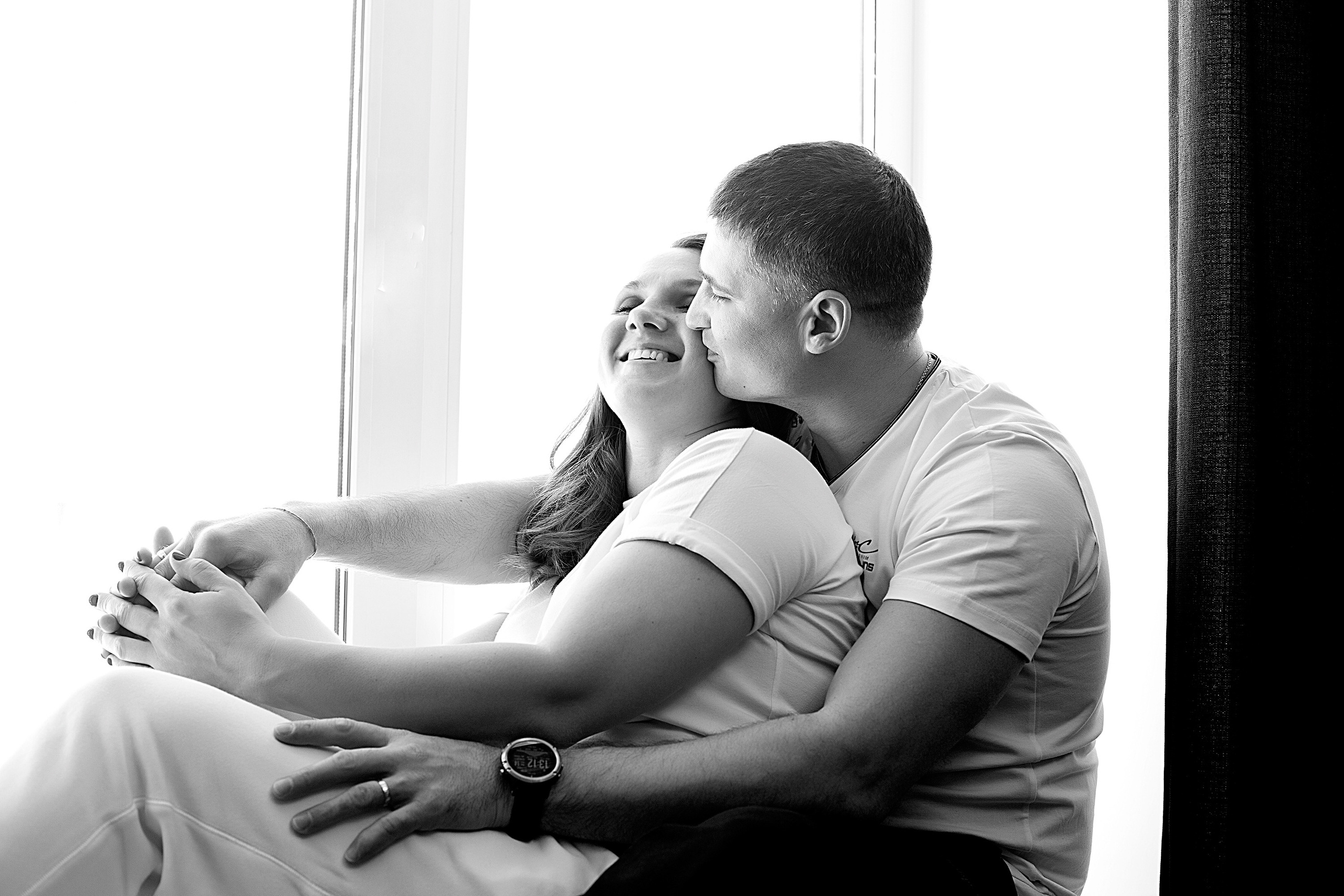 Домашнии ЧБ Истории. Фотограф новорожденных и детей до года в Новосибирске Ka